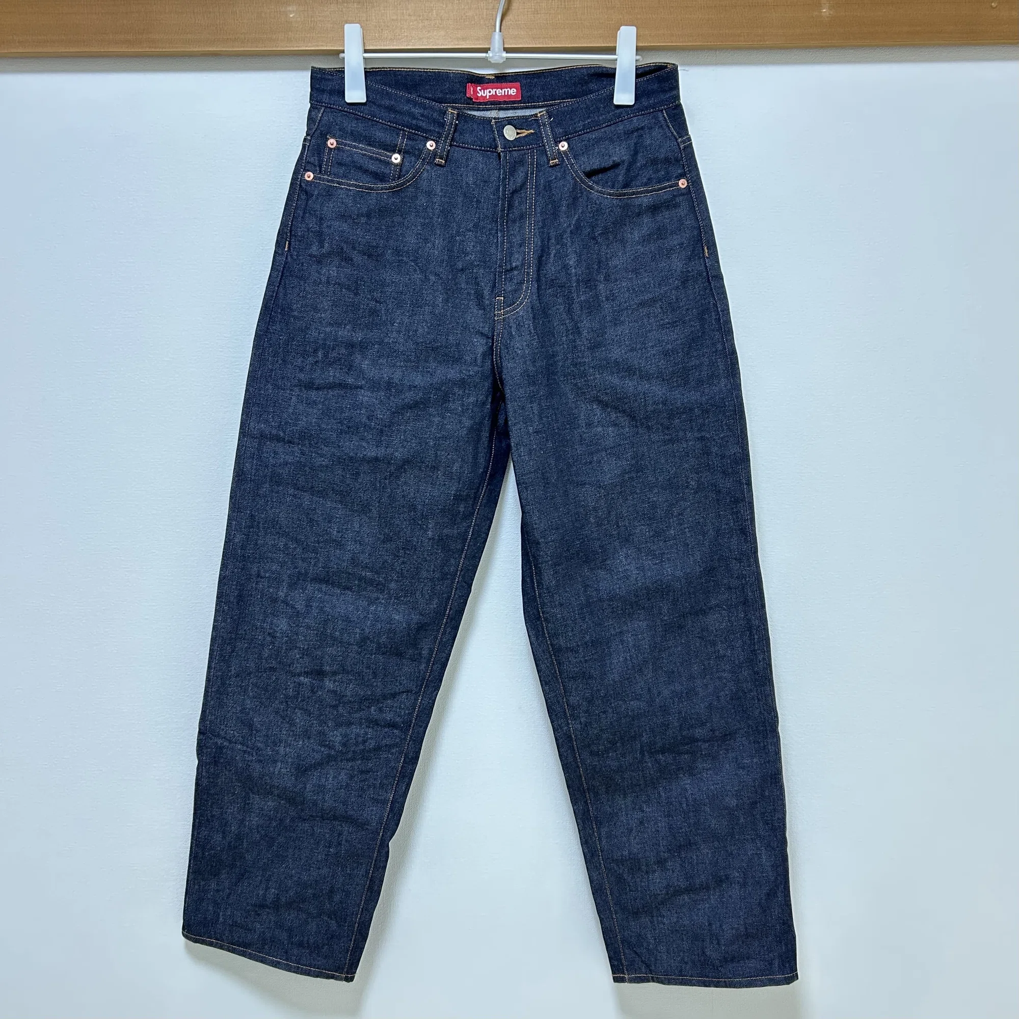 ?記録: Supremeリジッドバギー 〜1回目のウォッシュで縮むのか 