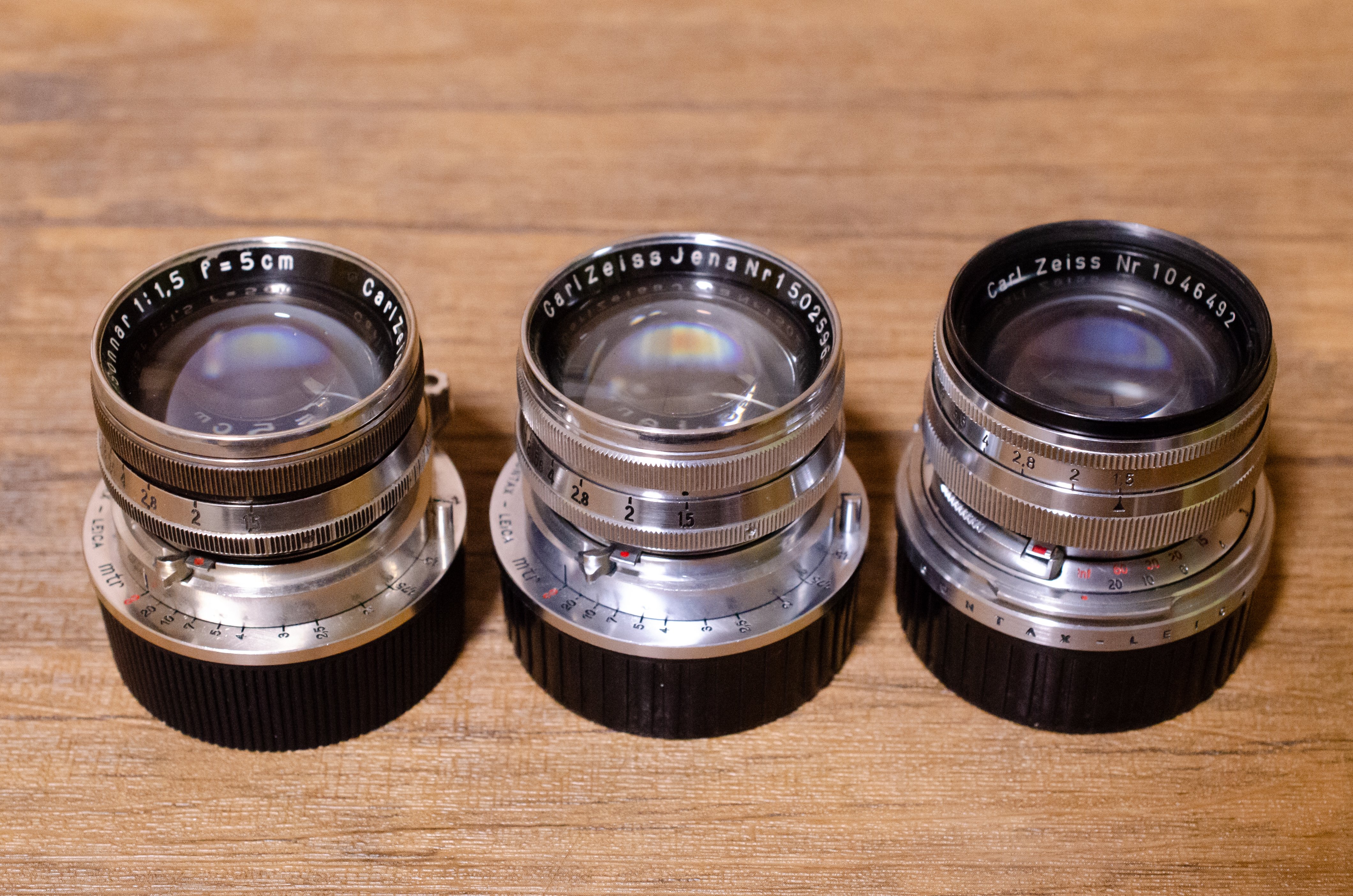 考古学的銘玉玩味『Sonnar 5cm f1.5』｜masato