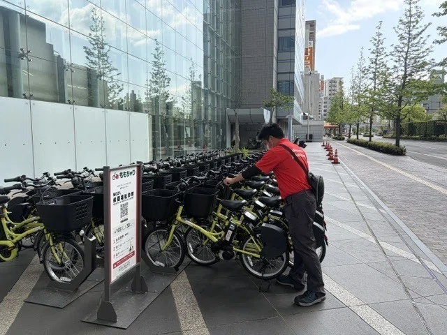 岡山「ももちゃり」がスタートしました｜ドコモ・バイクシェア