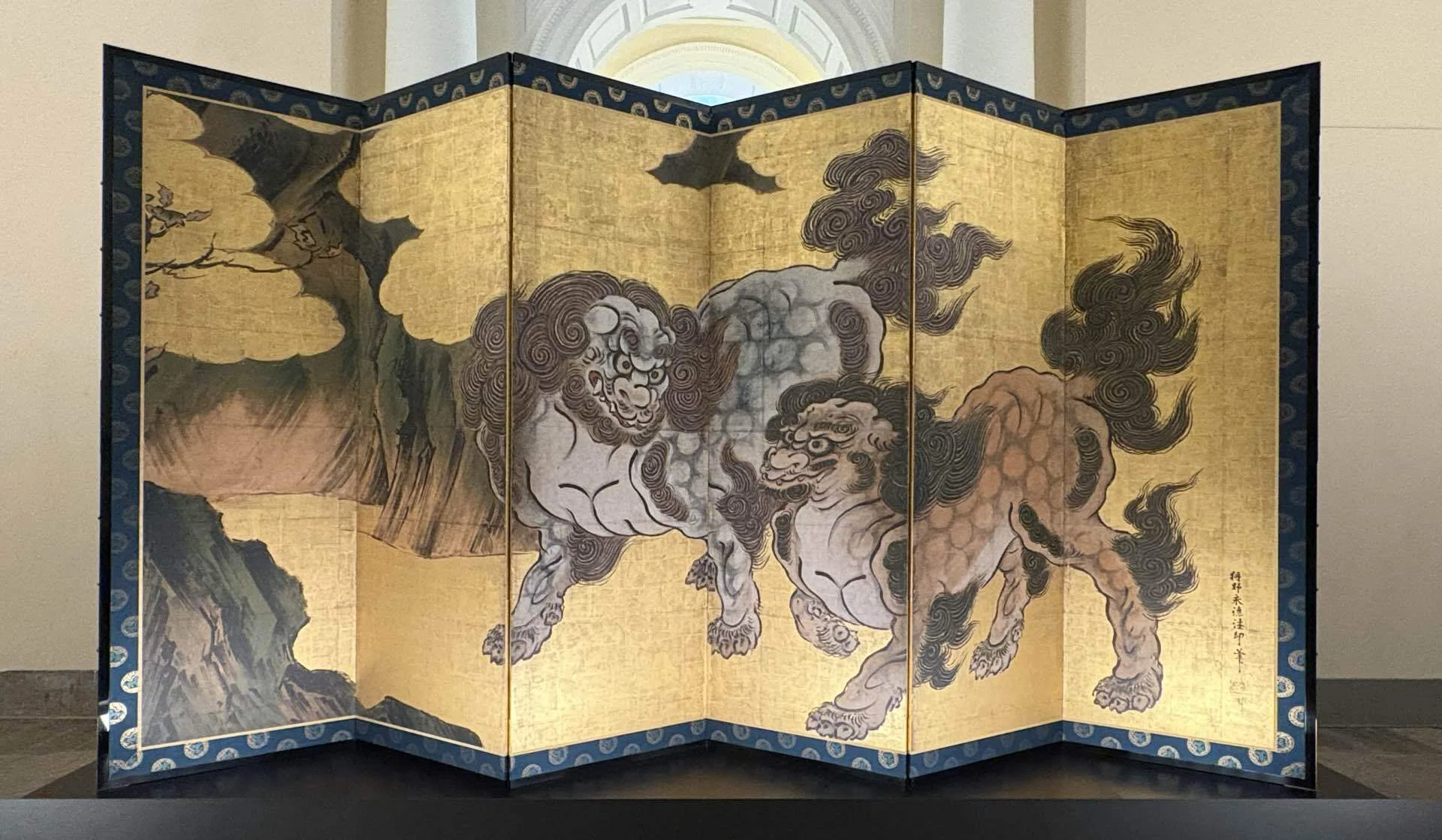 【城門】沖山王一 作　絵画　アート 若冲の複製画を見て、皇居三の丸尚蔵館での再会が楽しみになりました