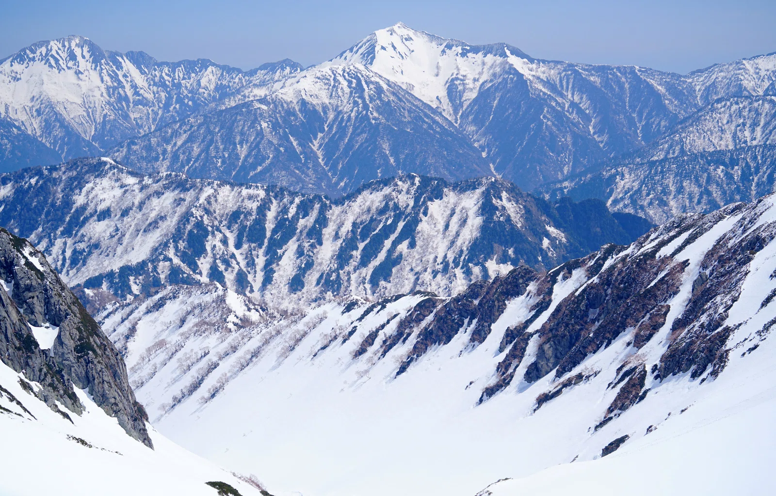 積雪状況 2026年4月下旬 立山 剱岳｜nakagawa tatsuo