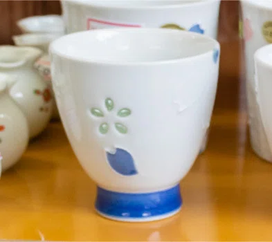 陶芸 蛍 手 写真 中国古玩 中国茶器 蛍焼 中國景徳鎮製 染