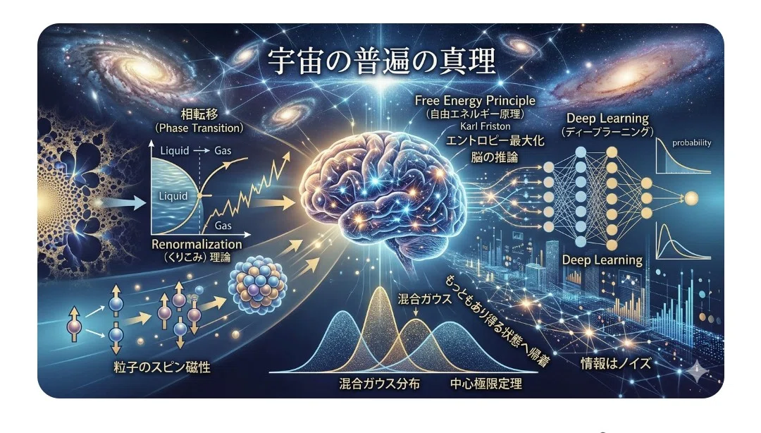 shuの航海日誌No376 スケールフリー、くり込み群、普遍性が等価である