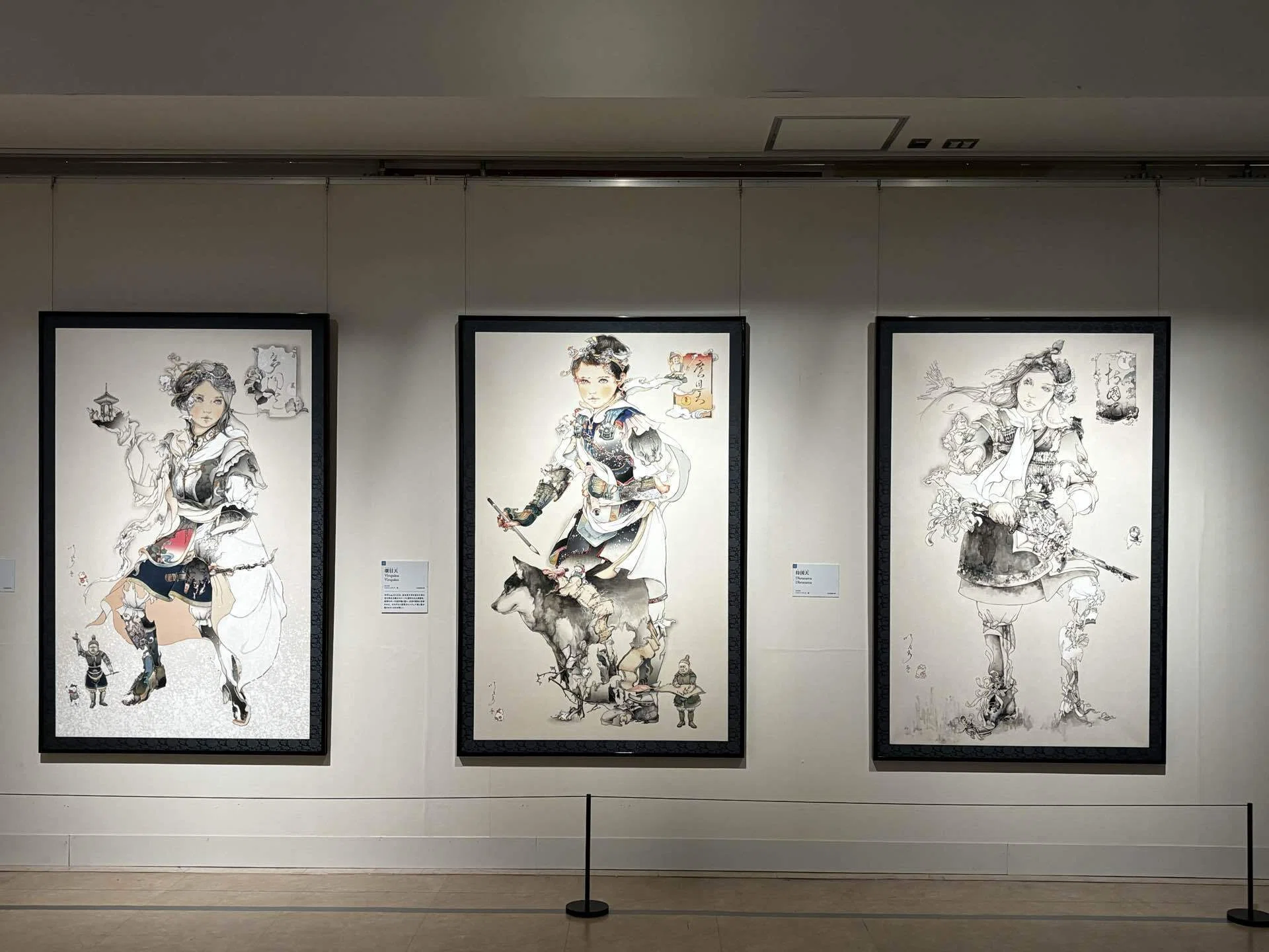 展覧会ログ】生と死、永遠と刹那｜《入江明日香展2026―月影とまどろみ