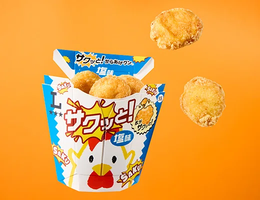 ローソン新商品『サクッと！からあげクン』発売開始｜271kcal・298円の