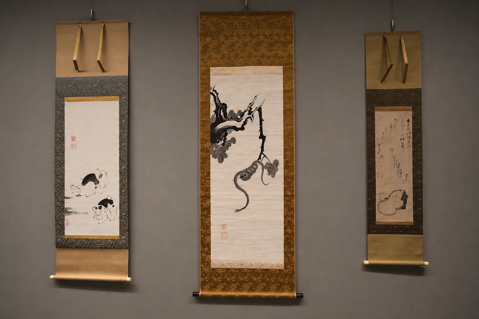 若冲シャワーを浴びに福田美術館へ【取材こぼれ話・うら話】｜すえはら