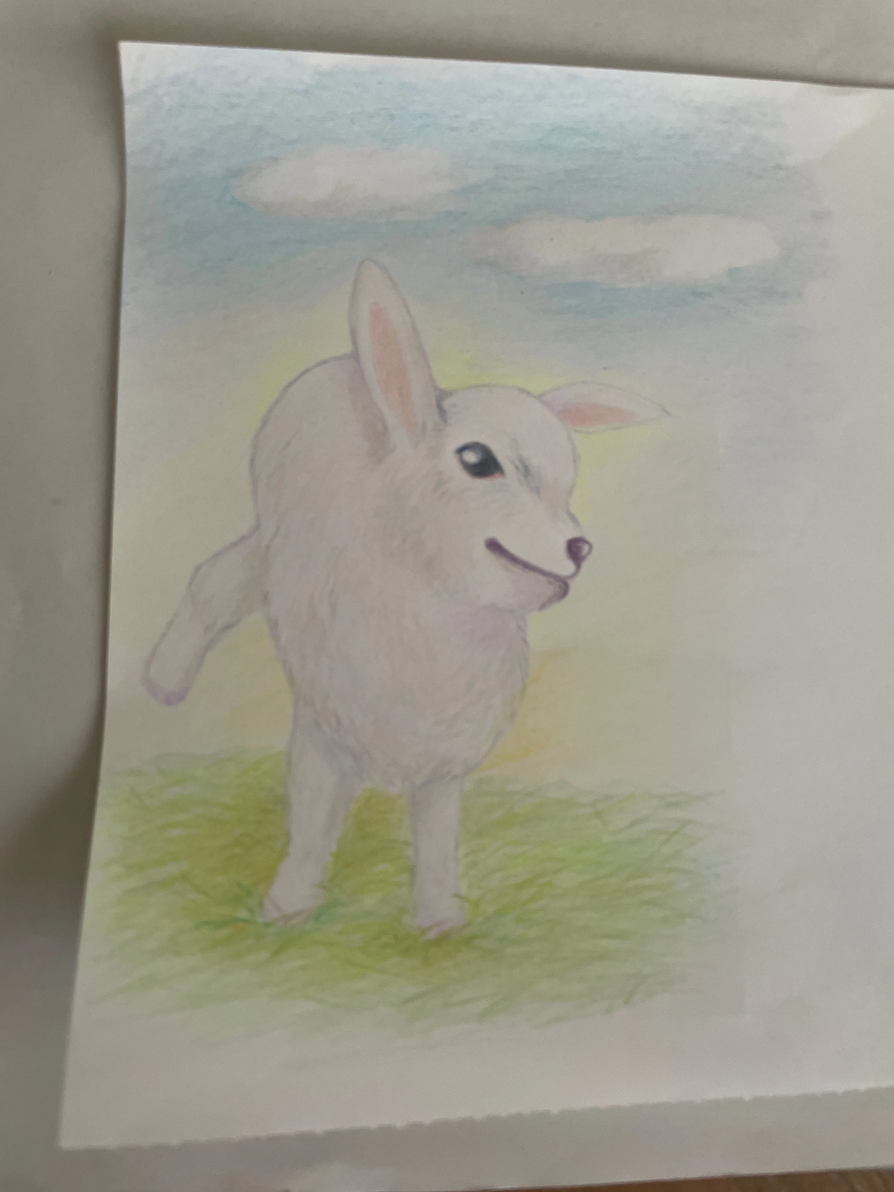 🎨子ヤギを描くぞ！｜はっちゃんLIFE