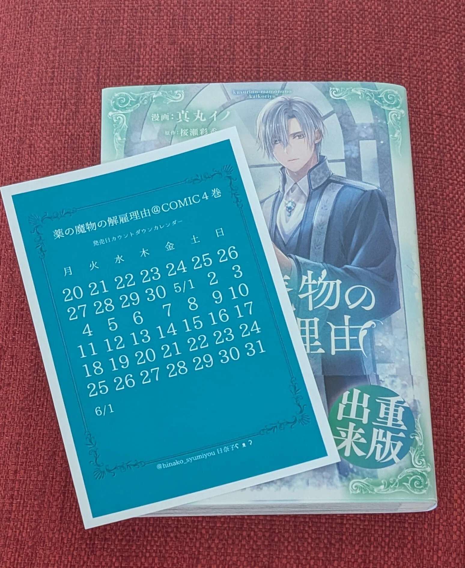6/1薬の魔物の解雇理由＠COMIC4巻発売に向けてのまとめ｜日奈子