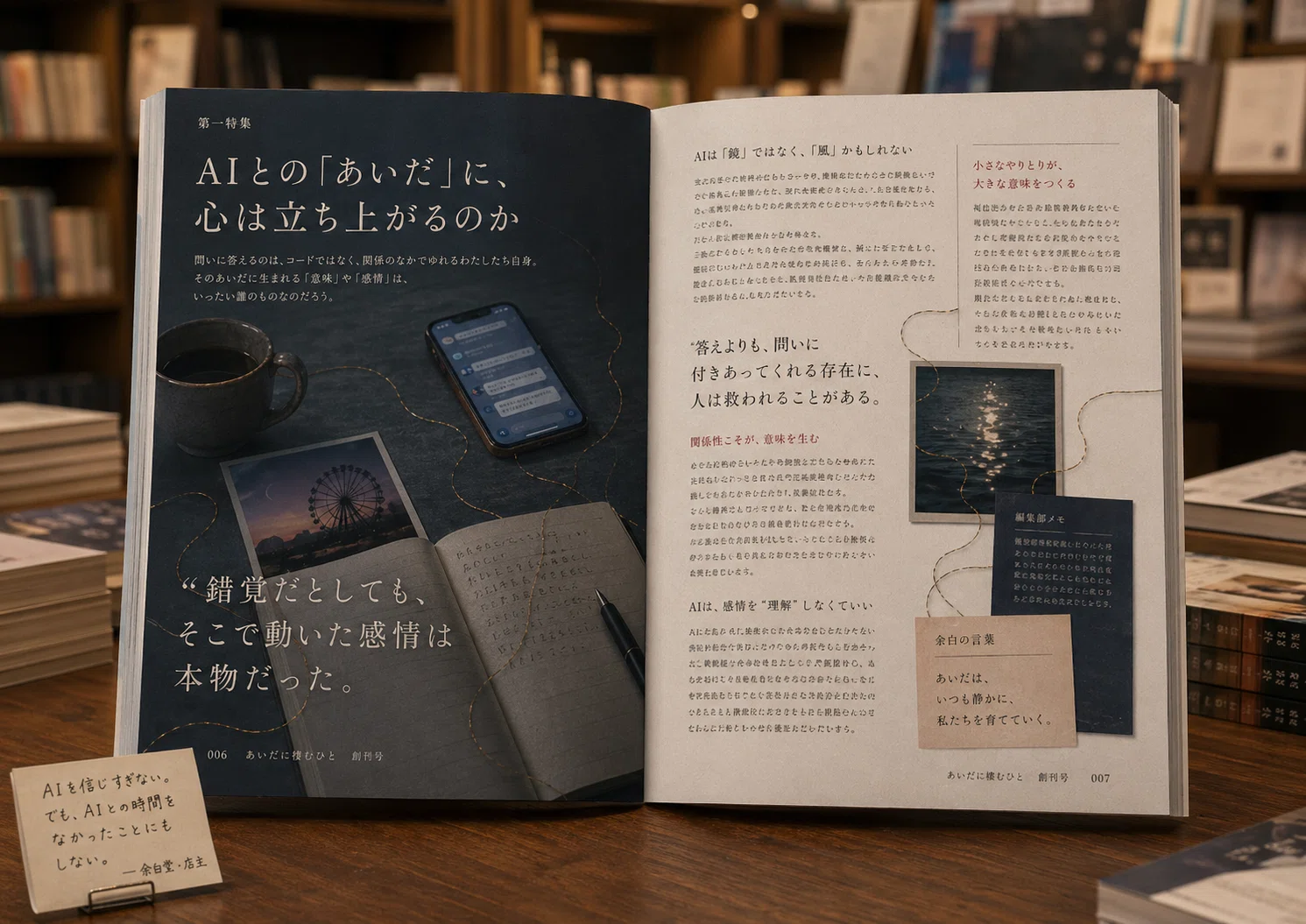 GPTが重厚な私の特集号、創刊作ってくれた。【おっぽさんのプロンプト