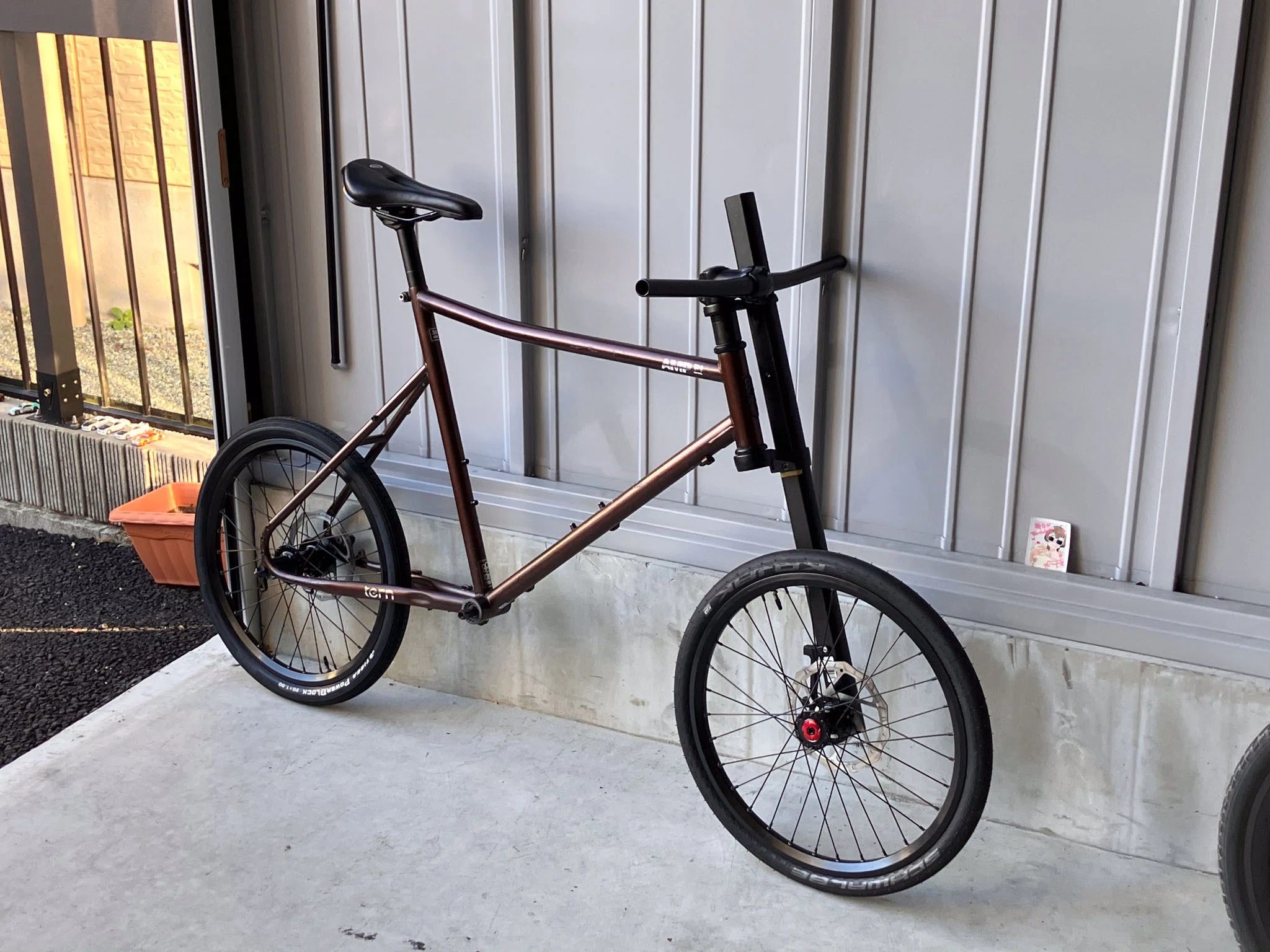 自転車の話｜グラベルミニベロードを組んだ！tern AMP F1 by DoRa