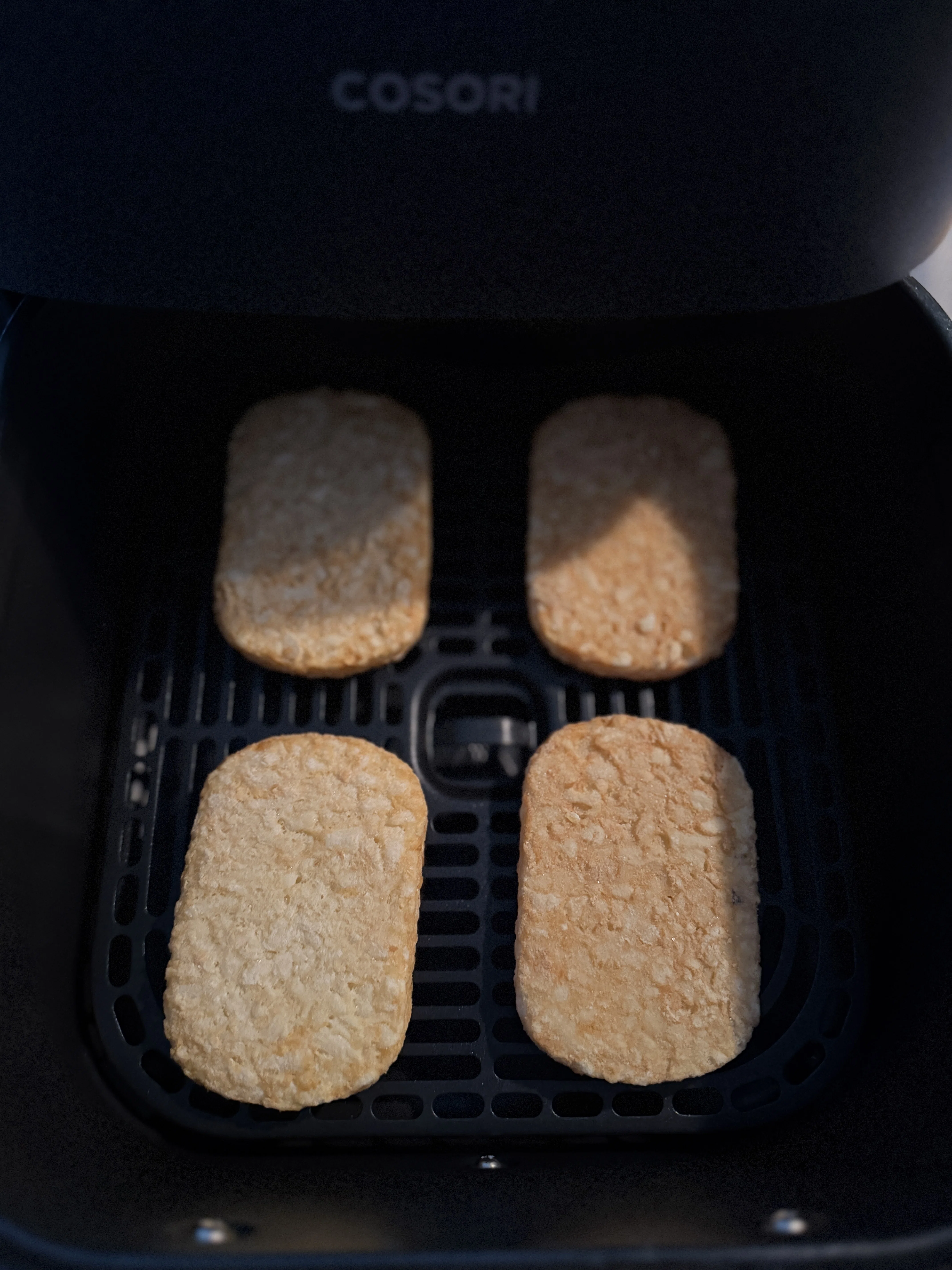 COSORI ノンフライヤー6Lレビュー｜冷凍ハッシュドポテトはノン