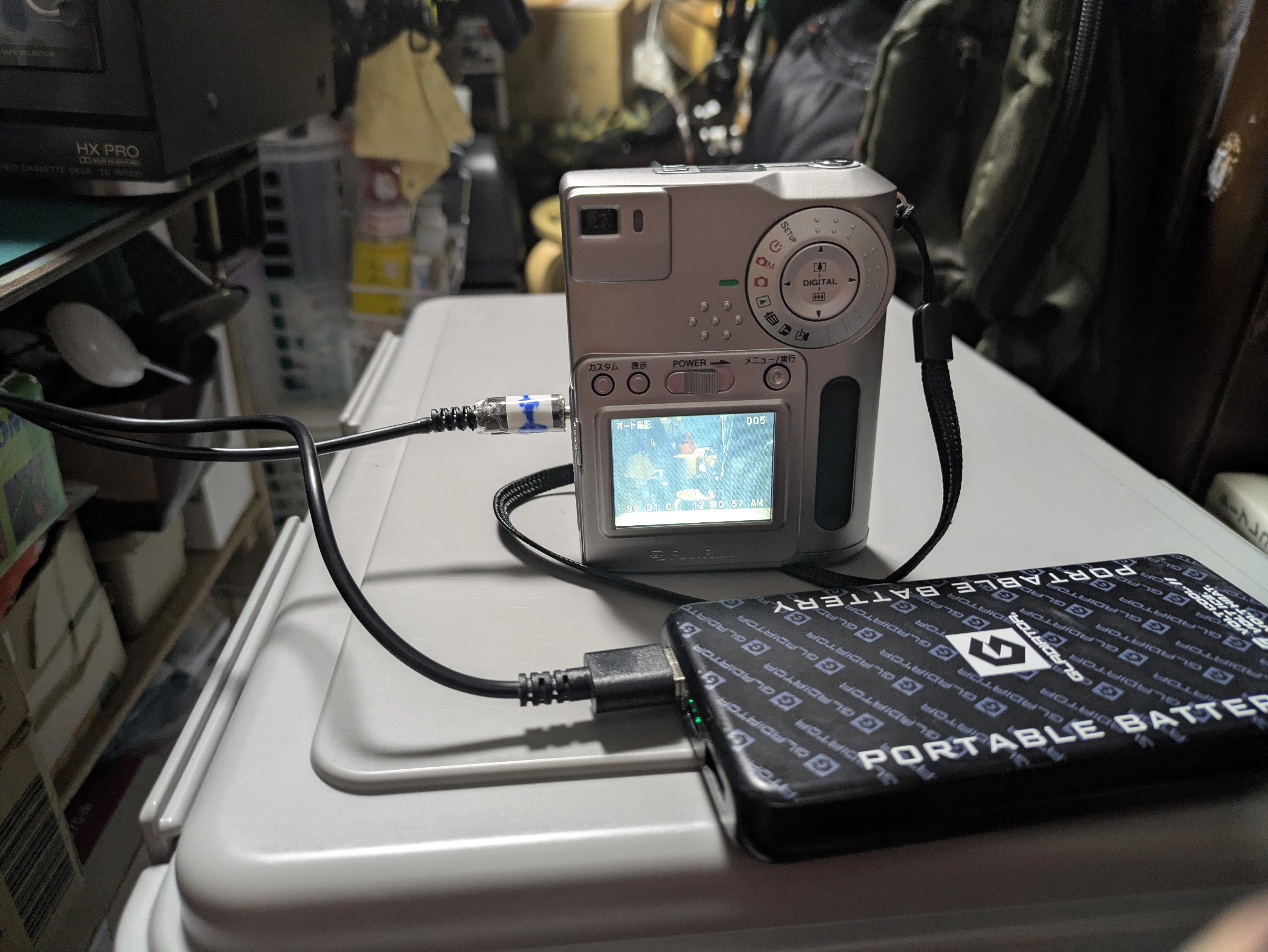 【動作確認済】FUJIFILM FinePix Z90 ccd要バッテリー交換 Fujifilm Finepix 700他】NP-100バッテリーの代替方法（ケーブル自作