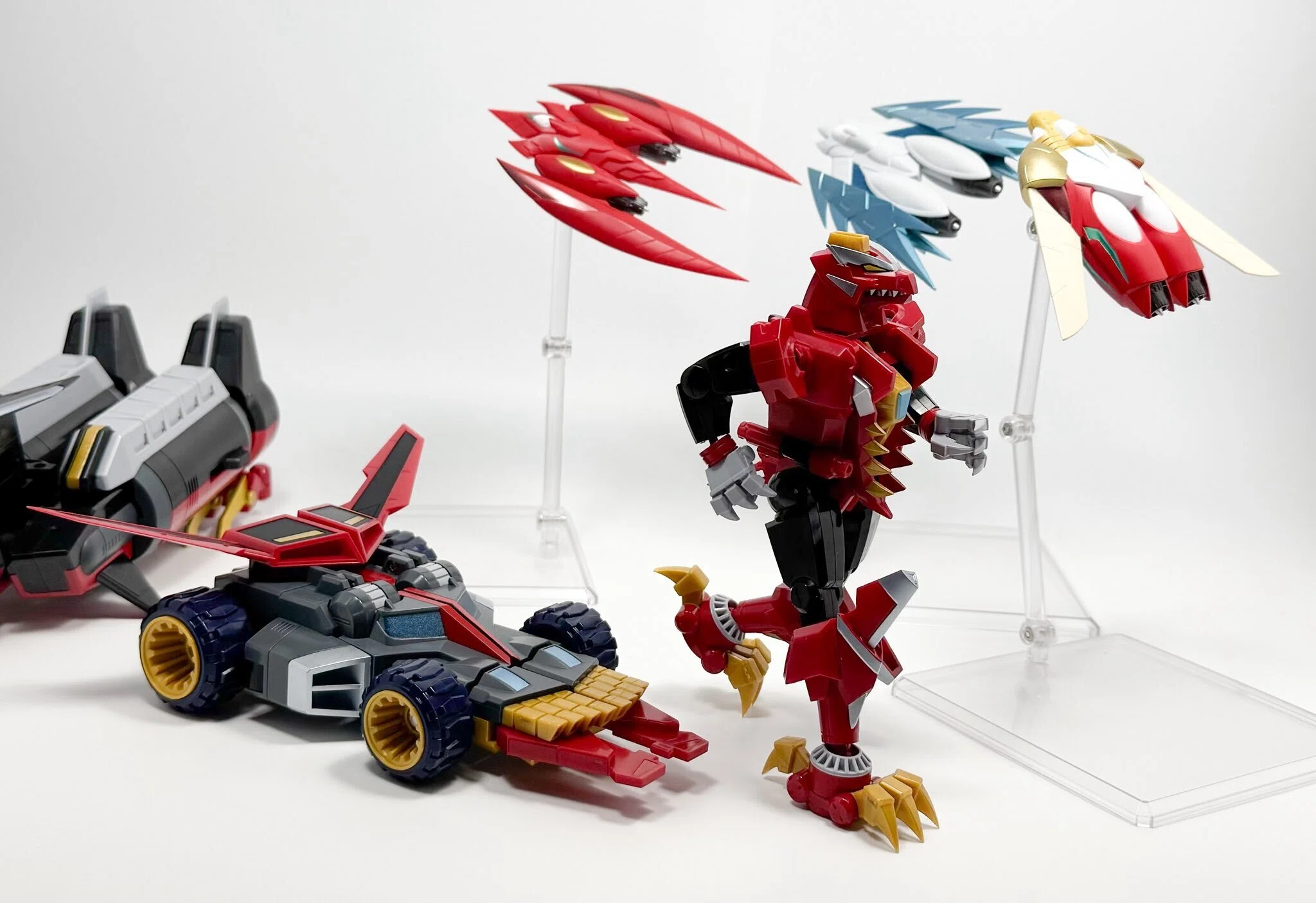 だいたい1/144】さぁ出番だぜ！ひとつになれ！｜バンダイ超合金魂
