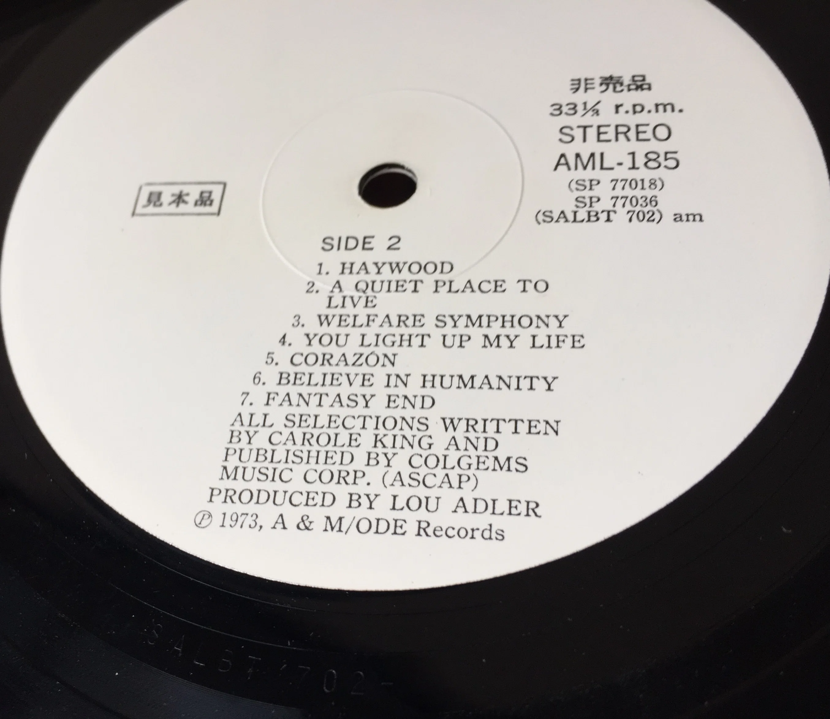 How to Choose Analog Records] (Part 3: Promo Records Edition) text