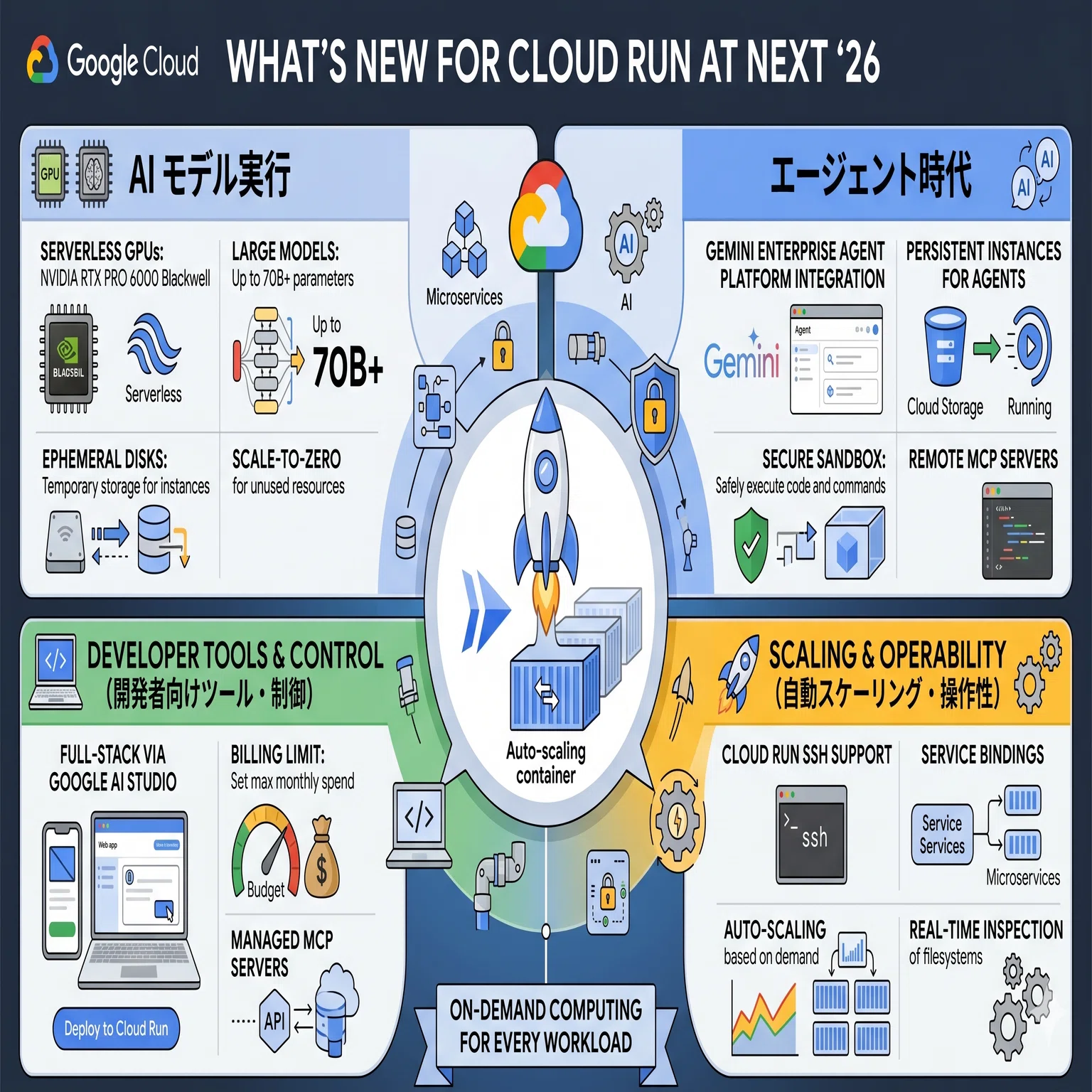 Next '26】Cloud Run大進化！低スペックPCで戦うサバイバルDX必携の新