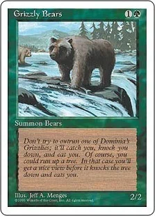 灰色熊》――ただの2/2が、なぜMTG史に残ったのか｜shun