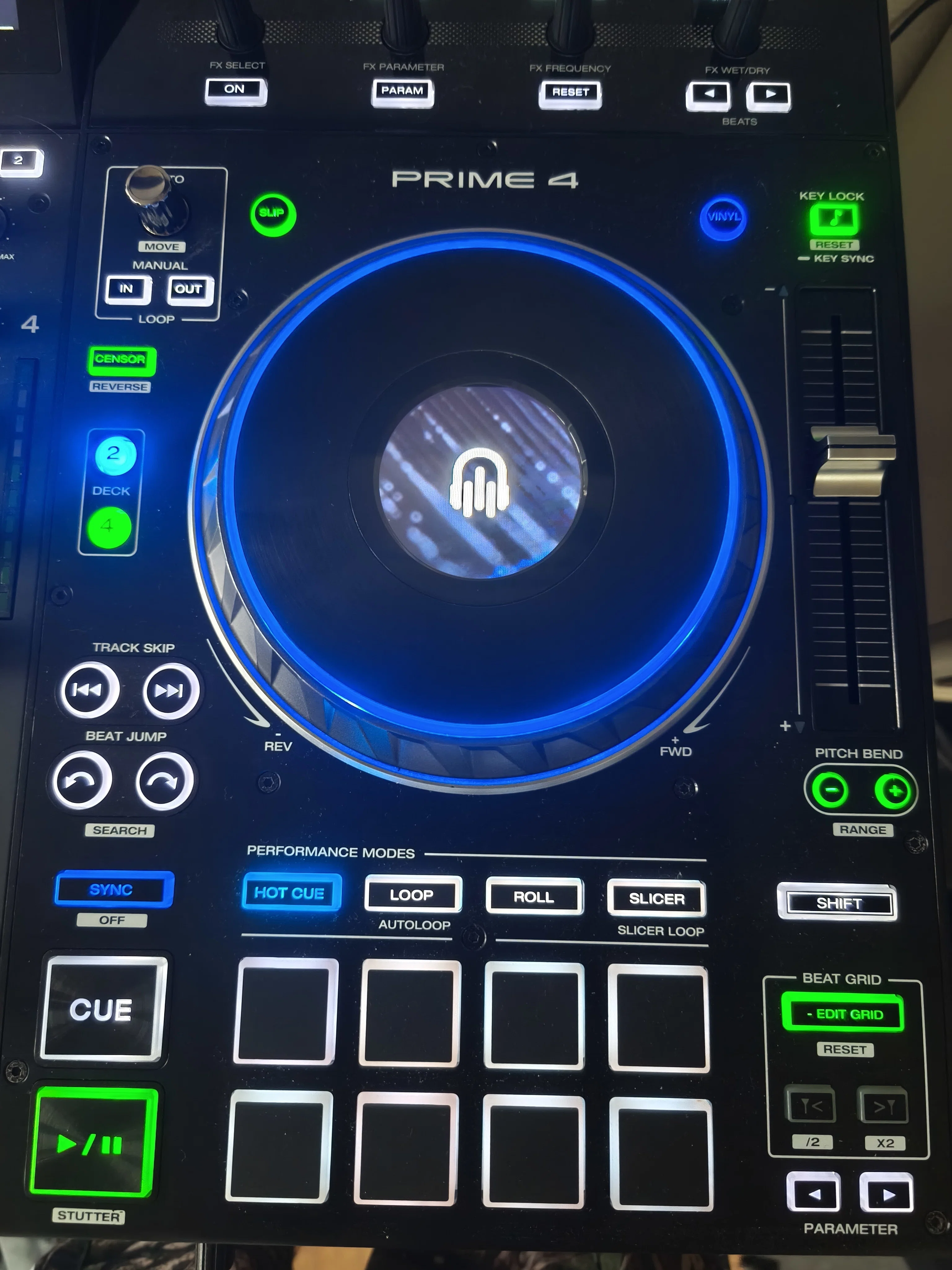 実機レビュー】DENON DJ Prime4を紹介！海外で今流行りのDENON製の