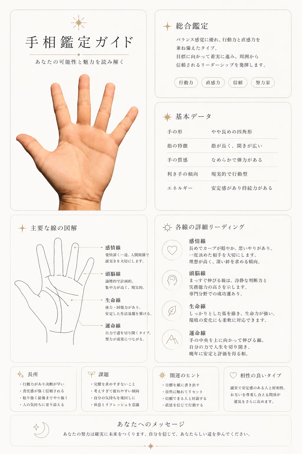 手のひら1枚でOK~GPTが本格手相鑑定書を無料で作ってくれる話｜HitPaw