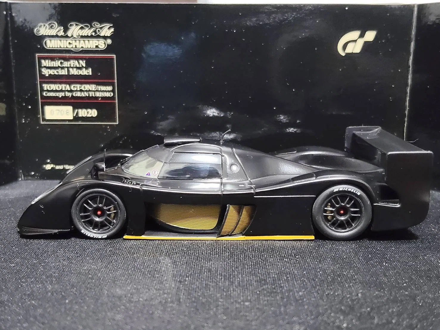 Minichamps 1/43 TOYOTA TS020 Concept by GRANTURISMO｜岡田衛