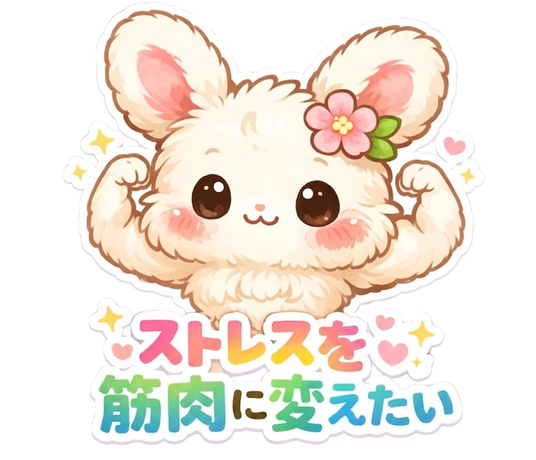 新キャラのもふもふウサギ爆誕🐰✨｜manoka