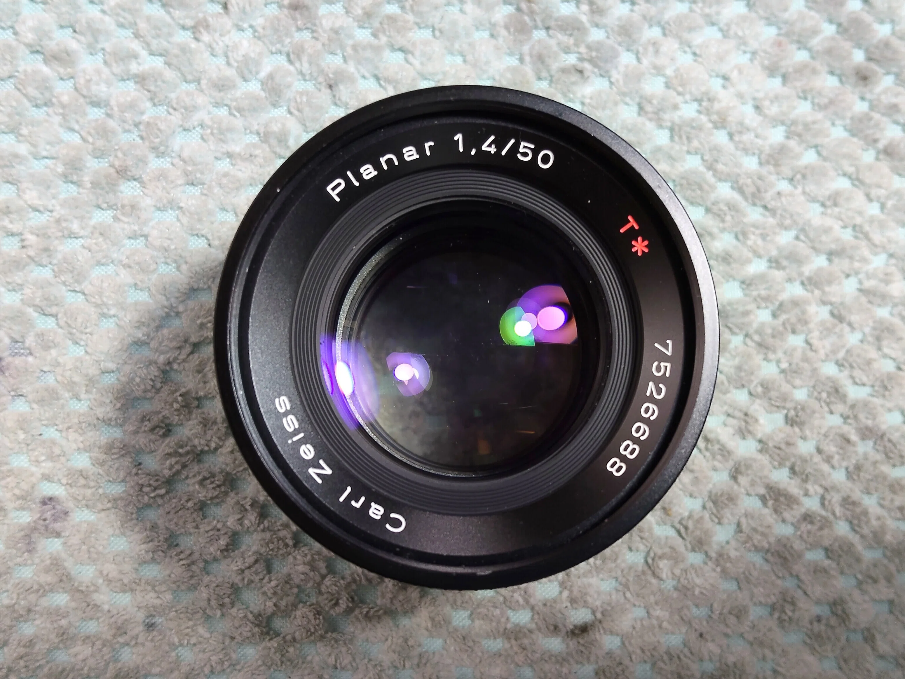 Contax Carl Zeiss Planar 50mm F/1.4 T*の分解｜フィルムカメラ修理の