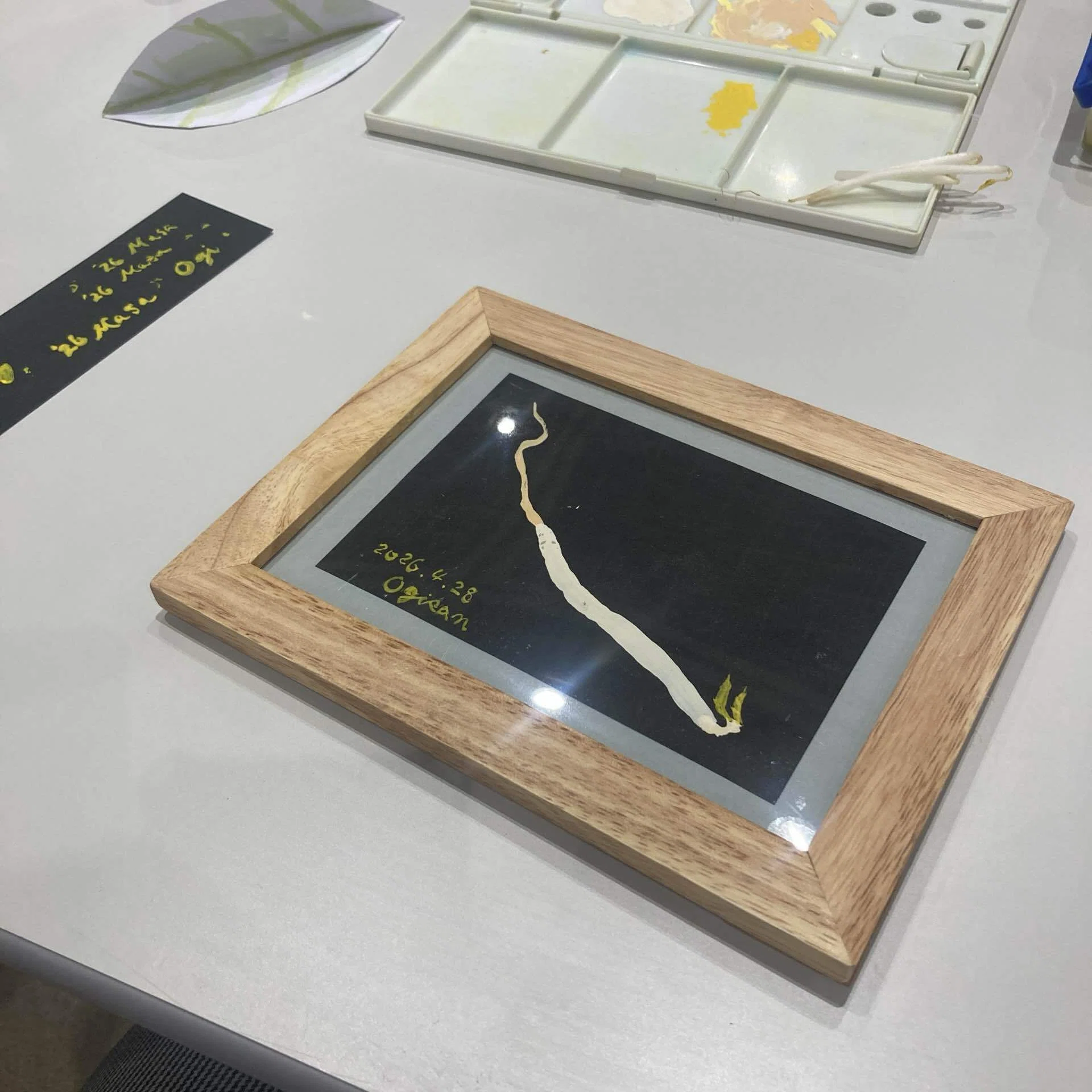 もやしの絵を描く。｜めがねの整体師オギさん｜KNEAD店主