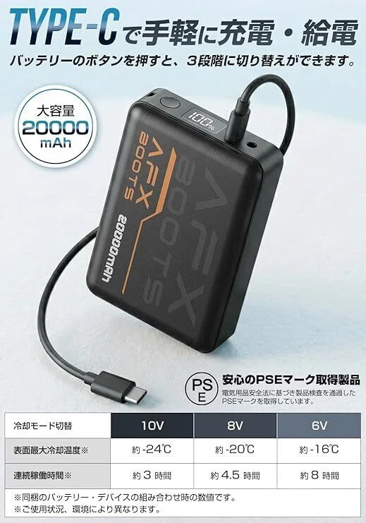 最強レビュー】LABEWVI ペルチェベスト 最大-24℃強冷感 5秒速攻冷却