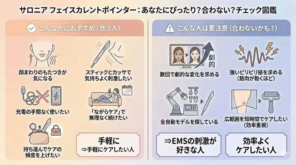 What are the reviews and reputation of the SALONIA Face Current