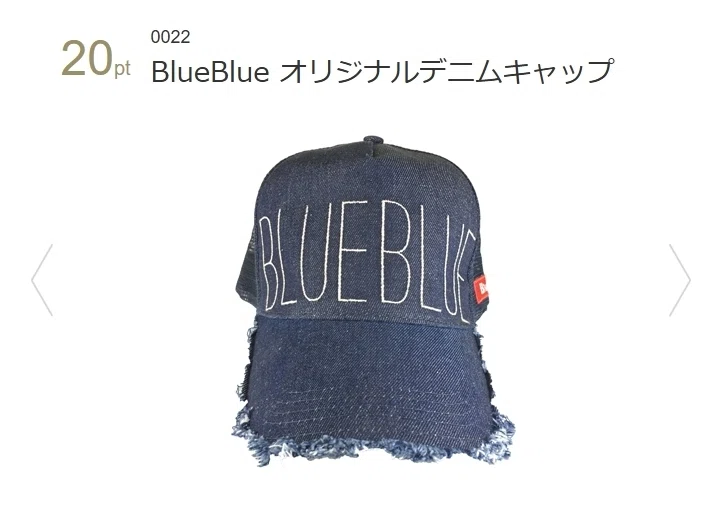 Blue Blueのポイント 何と引き換えるか迷う｜れーは釣りが下手だと認め