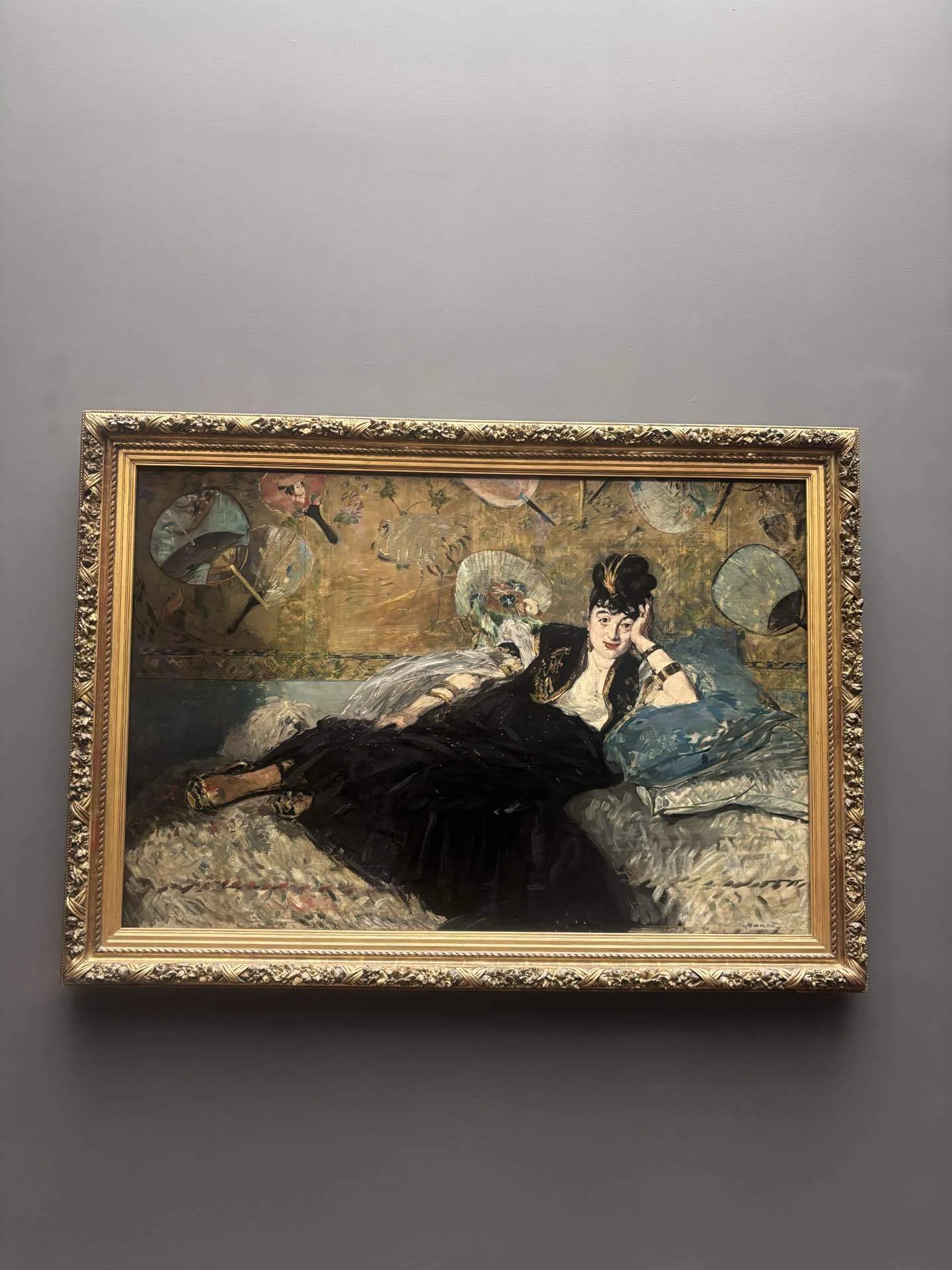 洋画家Takashi オルセー美術館 絵画 額装 サイン付 フランス/パリ】オルセー美術館に行ったよ｜ハルカ | バイオリンを弾く