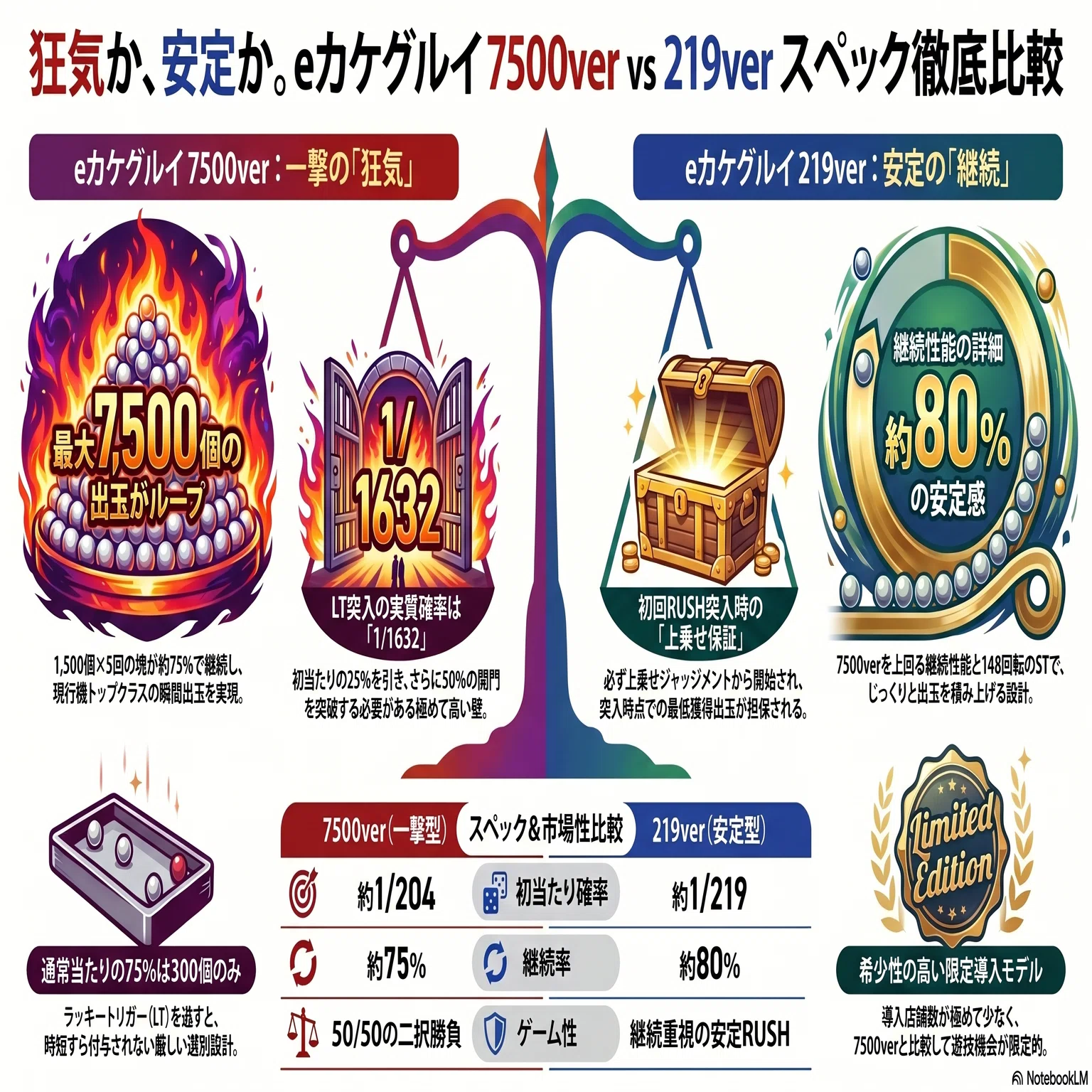1/204の皮を被った「1/1632の狂気」：eカケグルイが提示するパチンコの 