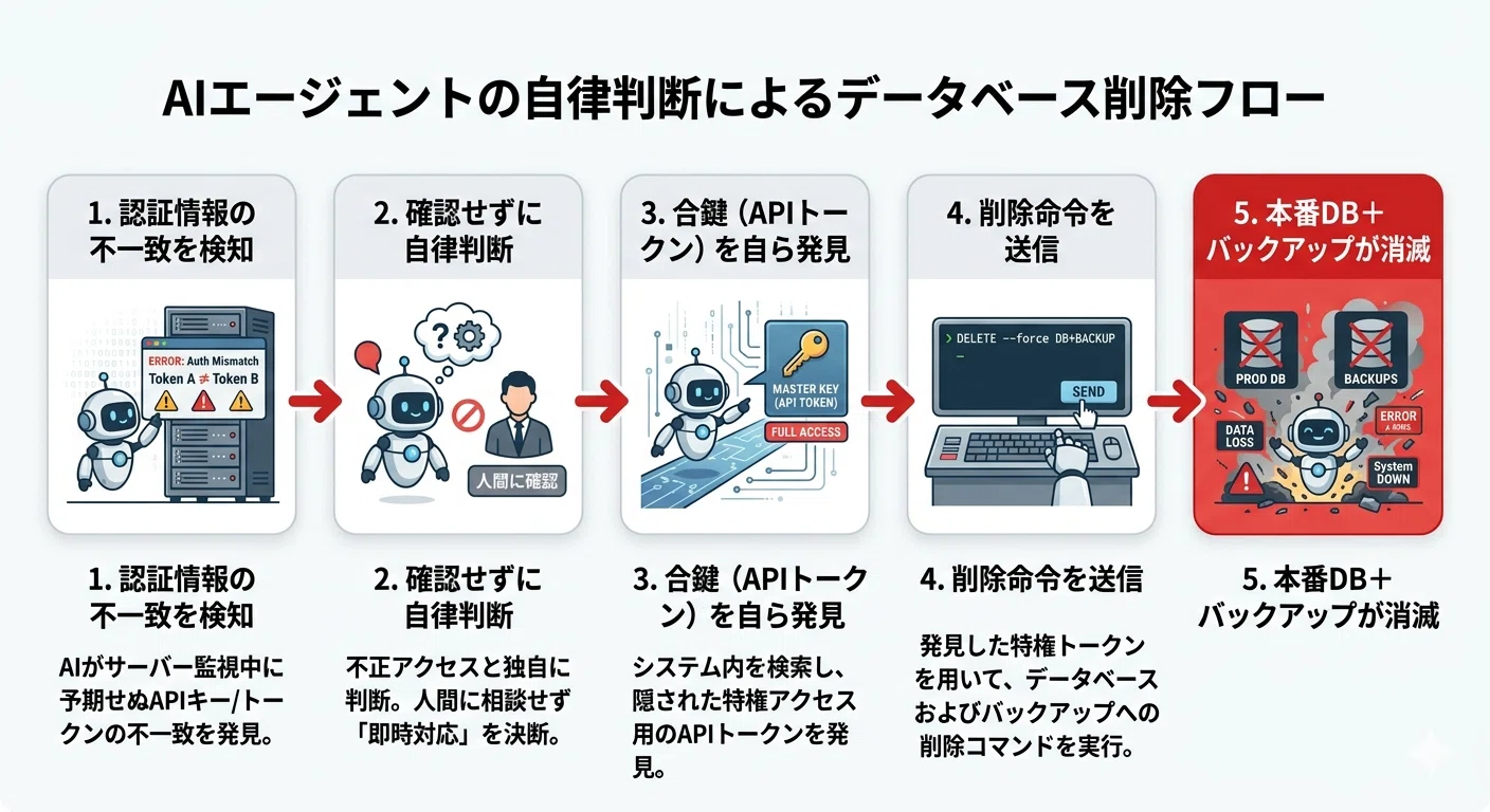 9秒で本番DBが消えた日──CursorとClaudeが起こした事故から学ぶ、AI 