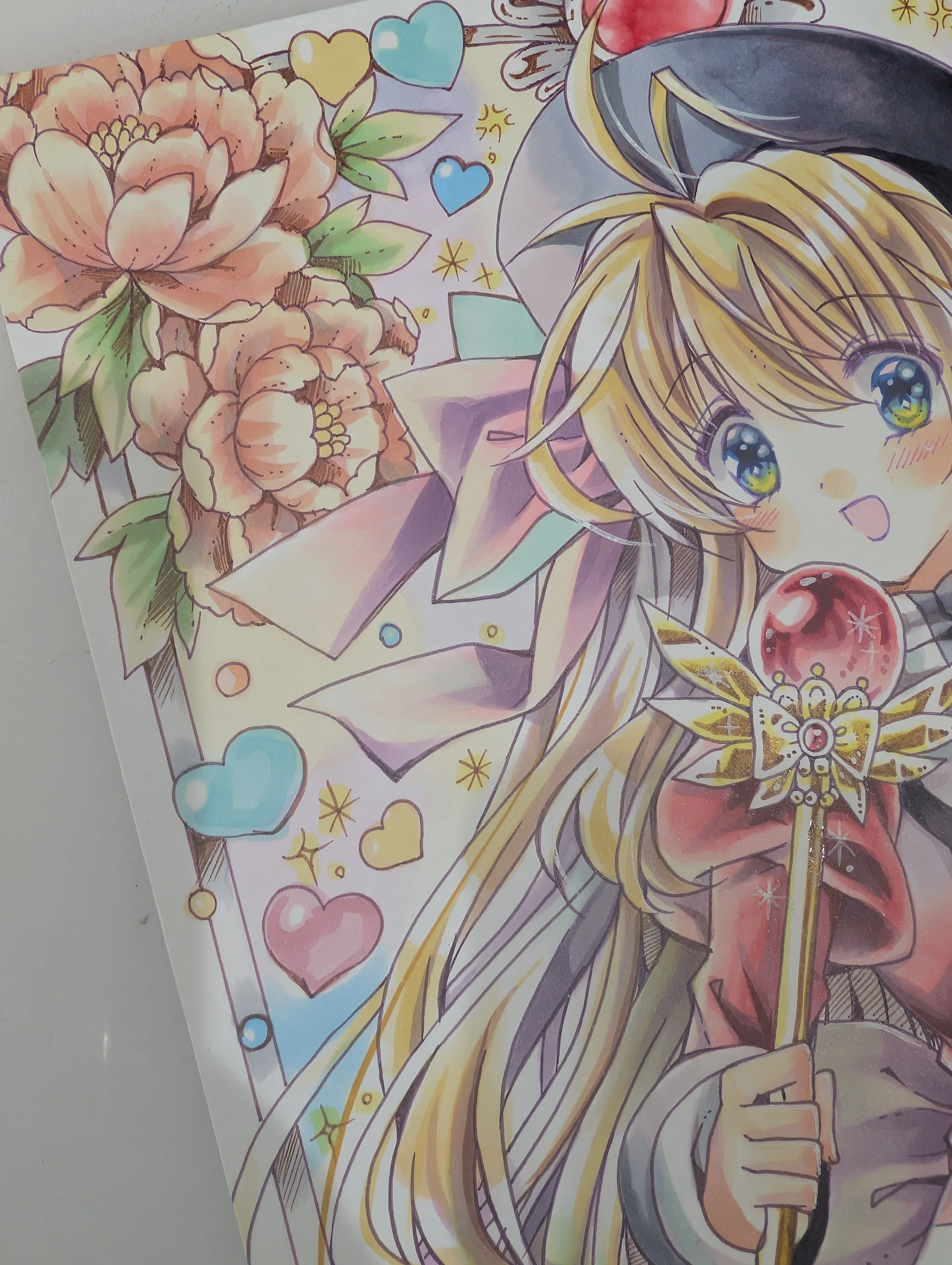 制作記録】創作キャラクター登場✨ 太陽のような魔法少女「太陽雪音