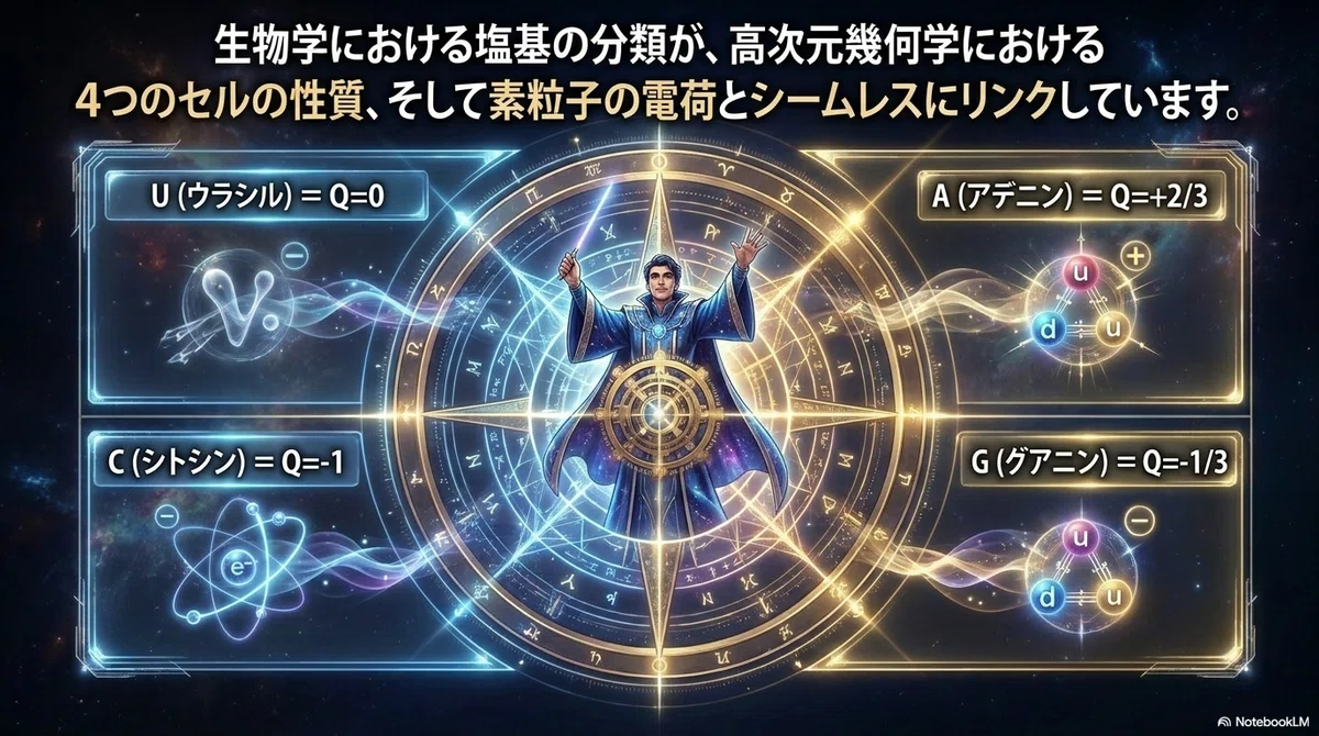 【幾何生物学】DNA-コドン・20種類のアミノ酸|Cosmic Order