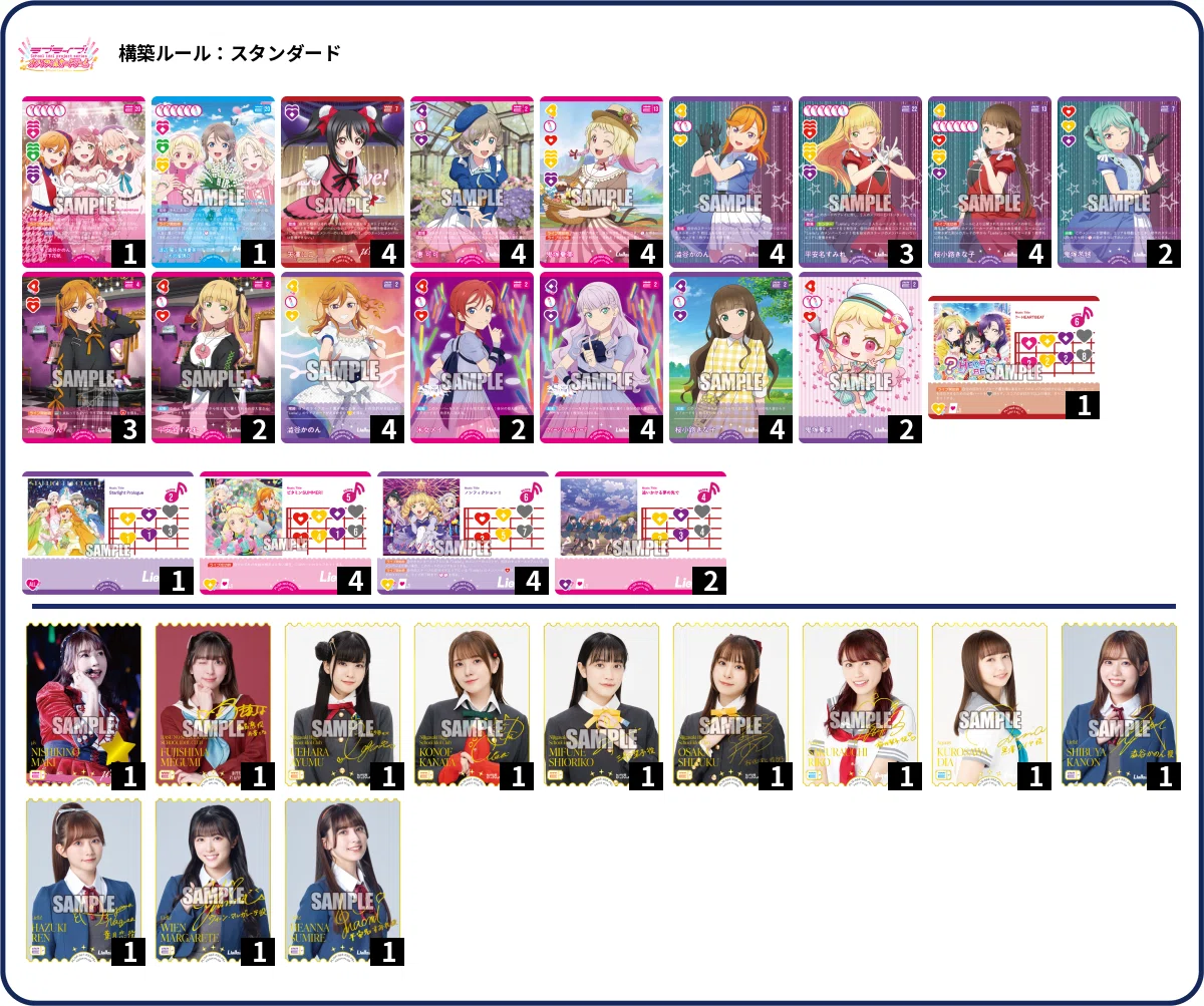 ラブカ】構築のテンプレート｜さーな