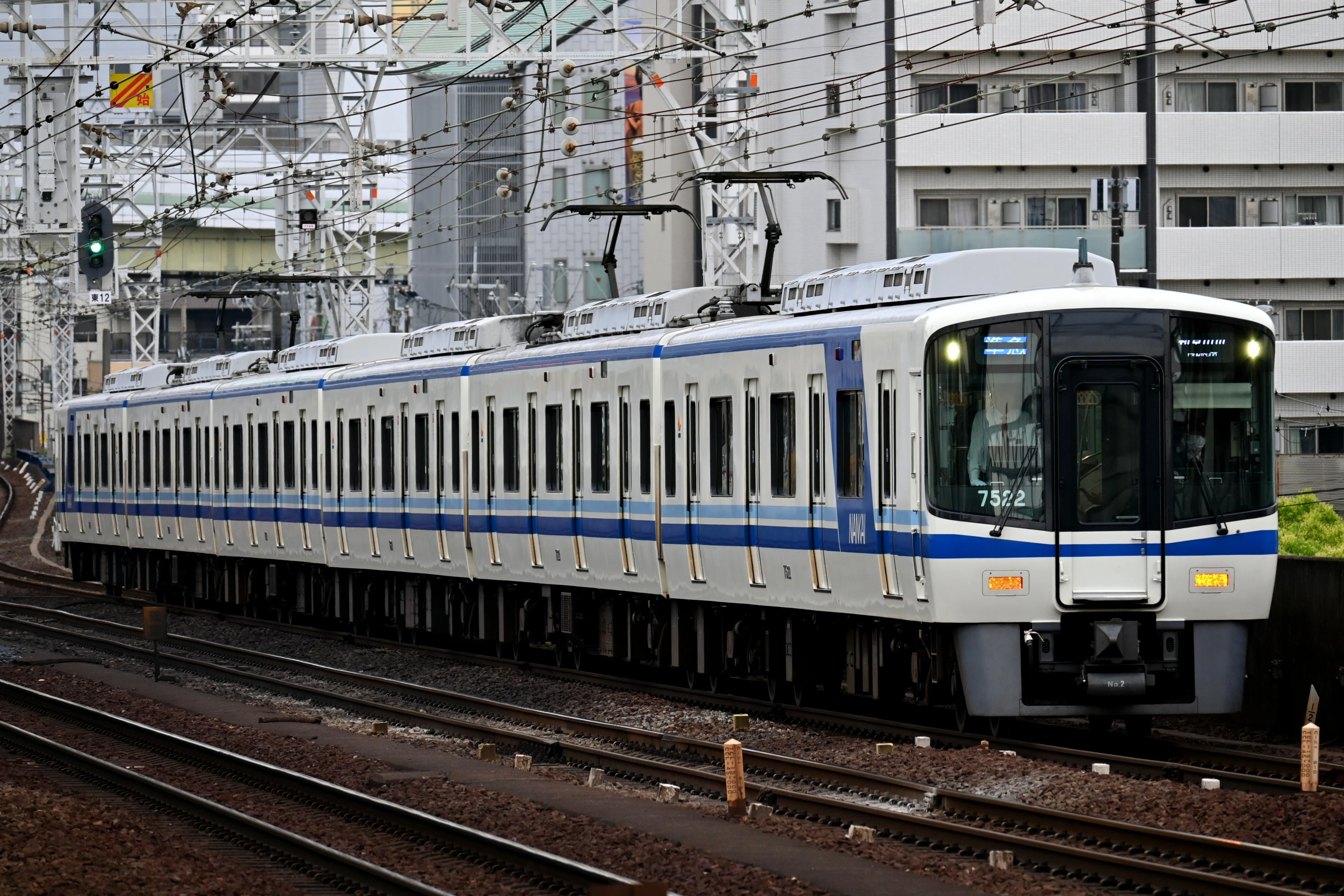 南海電車 6000系無塗装・10000系緑サザン復刻編成を狙う+阪堺電車に