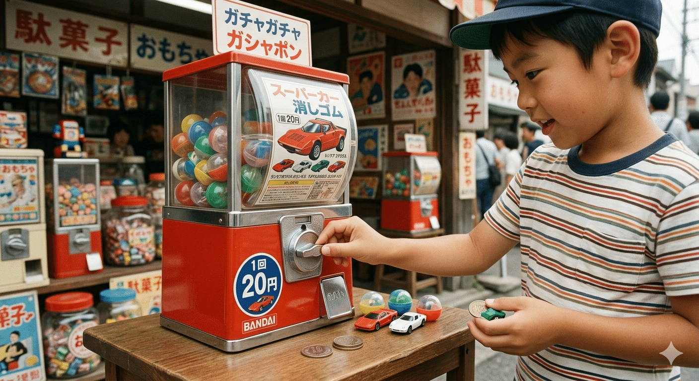 時を止めた愛車たち。黒ずんだ『スーパーカー消しゴム』を、BOXYの