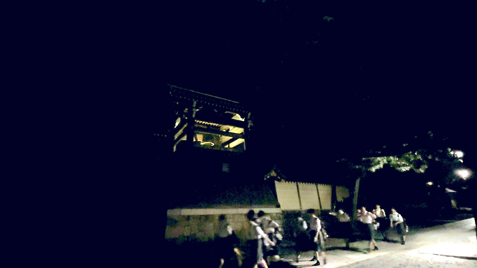 うおっ、 夜の妙心寺で鐘が鳴って驚いた｜熊谷祐紀