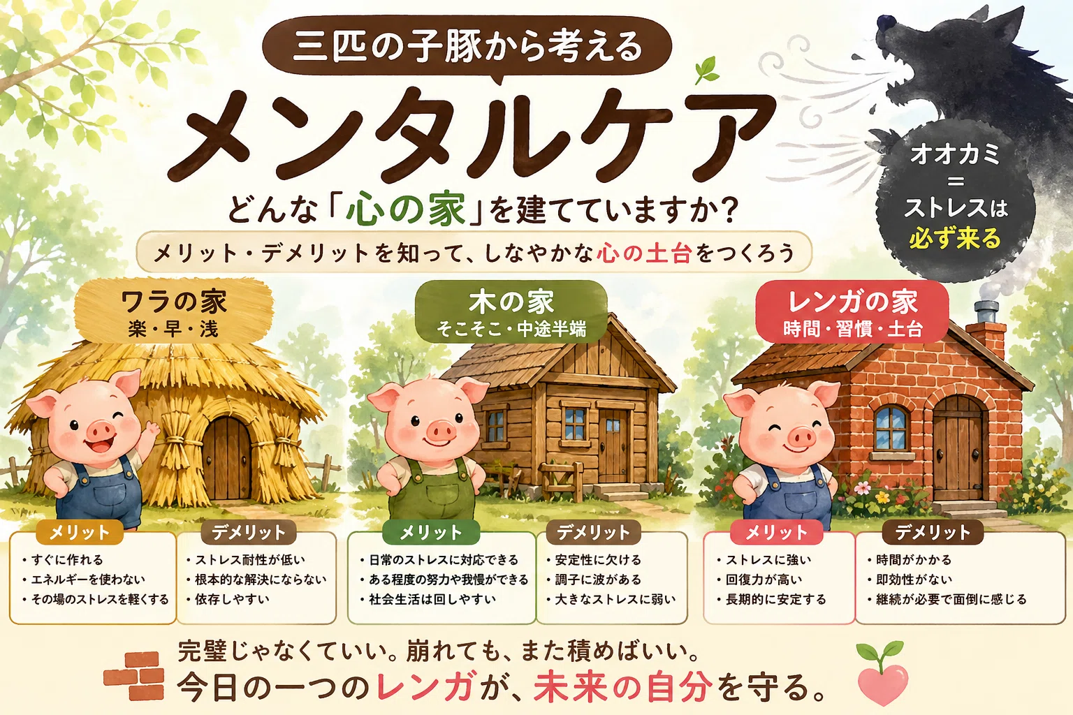 Mental Care Through the Lens of The Three Little Pigs: What Kind of ...