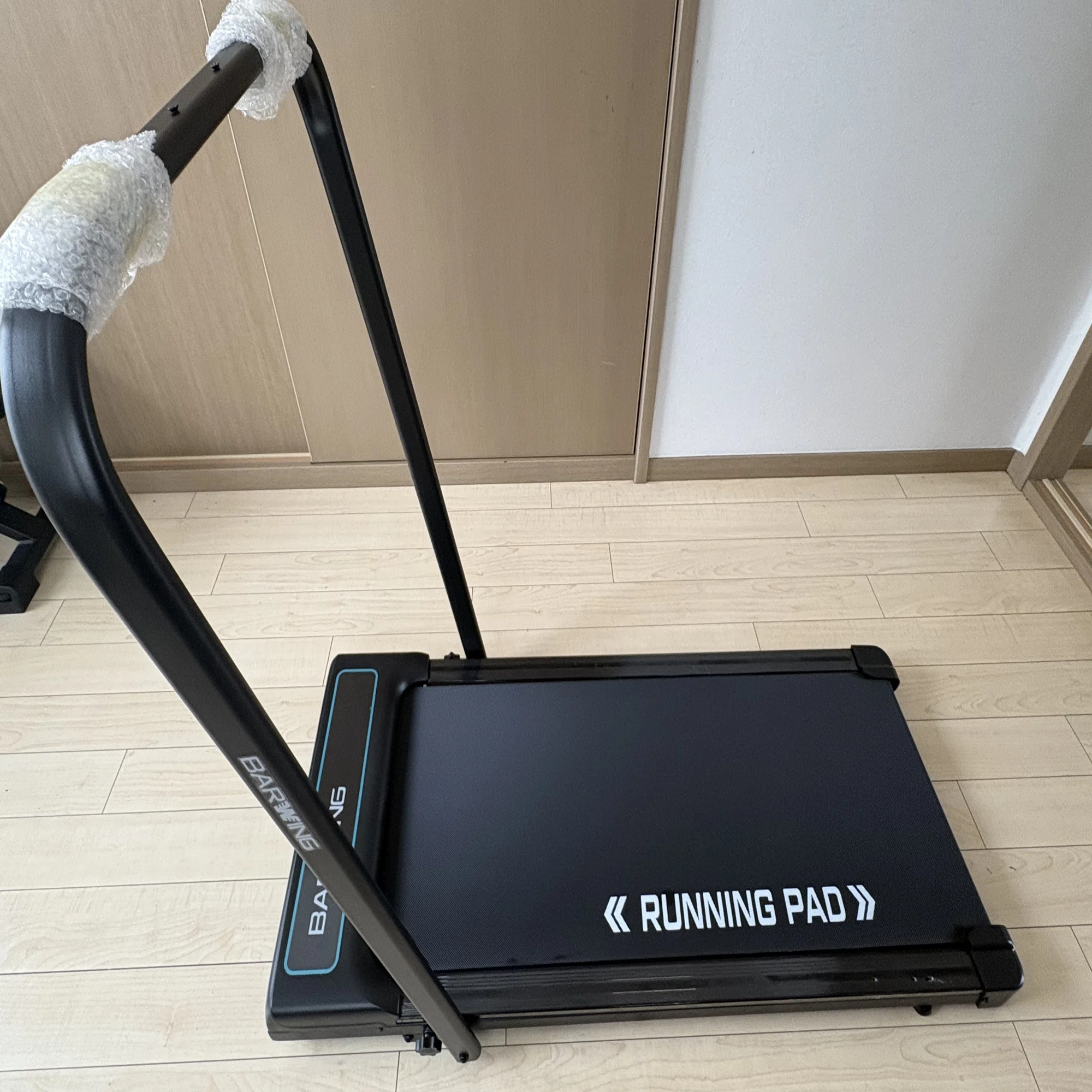 家トレ】BARWINGのルームランナー導入。｜なっつ｜筋トレとお酒の矛盾 