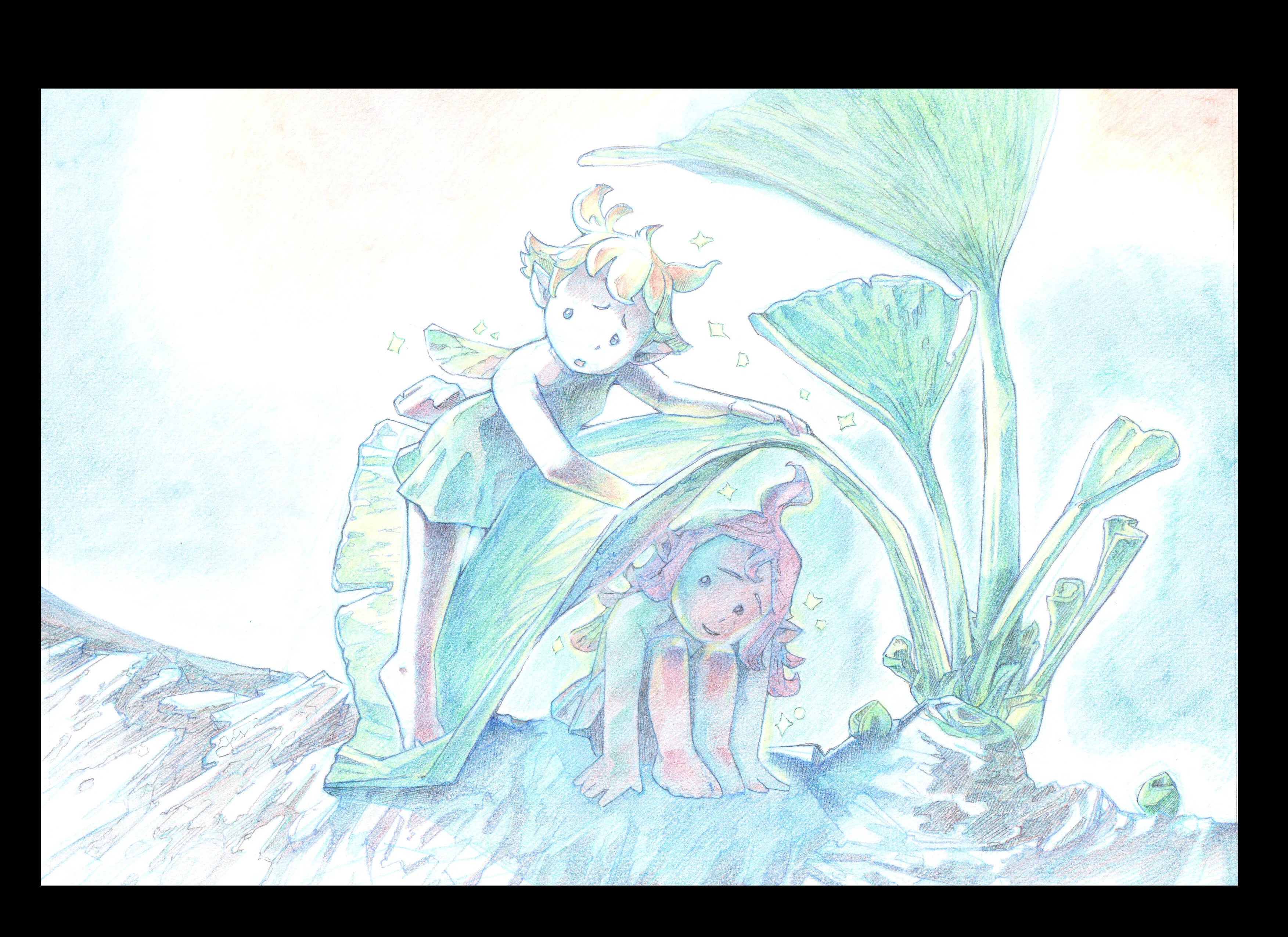 Gemma4先生にアナログ絵の相談をした。（AIに相談シリーズ