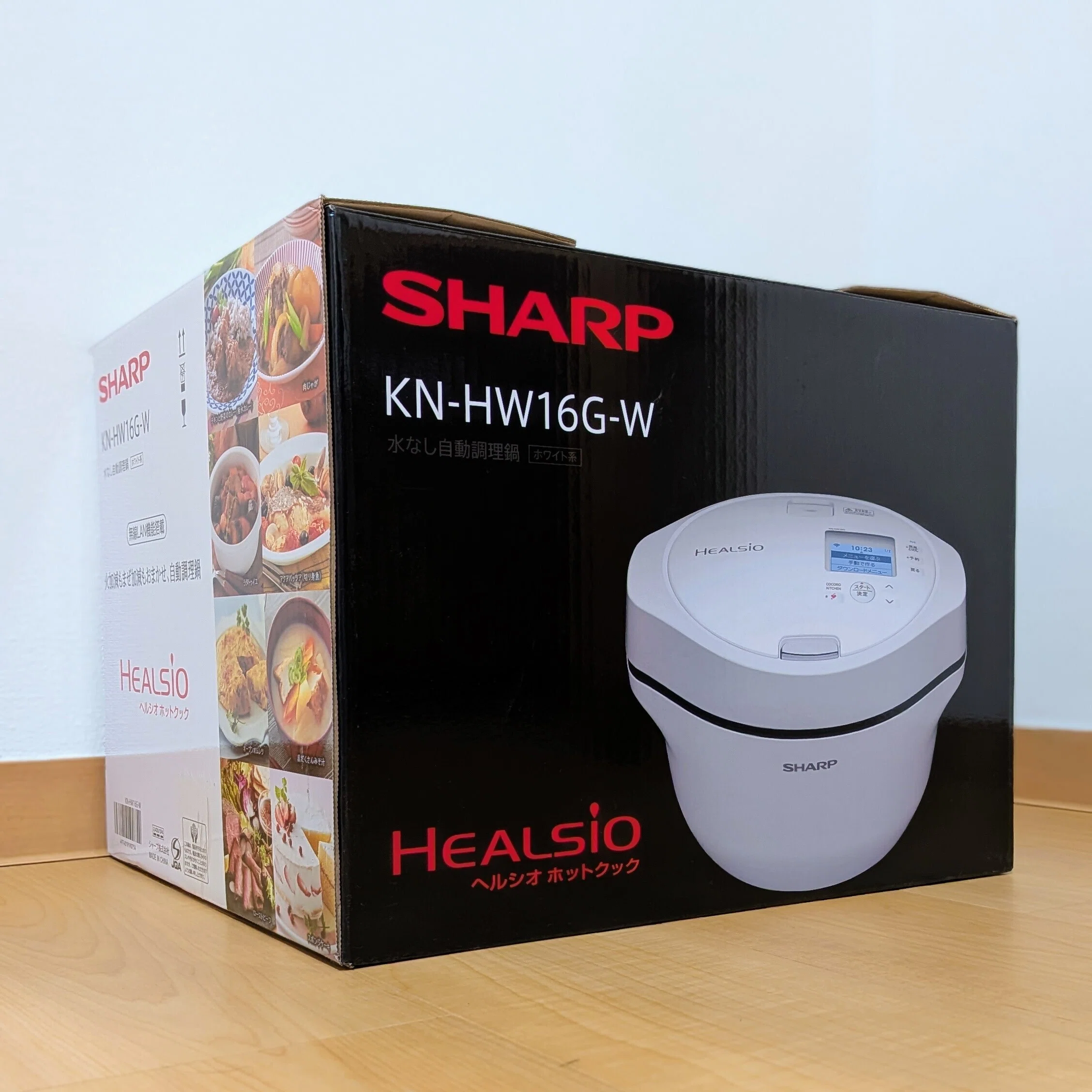 生活家電 美品 フッ素コーティング内鍋交換済み ヘルシオホットクック