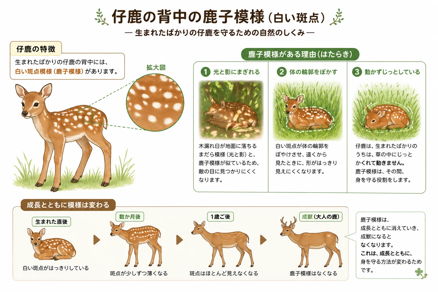 シカ』 意外と知らないその生態のヒミツ｜EGGSEED