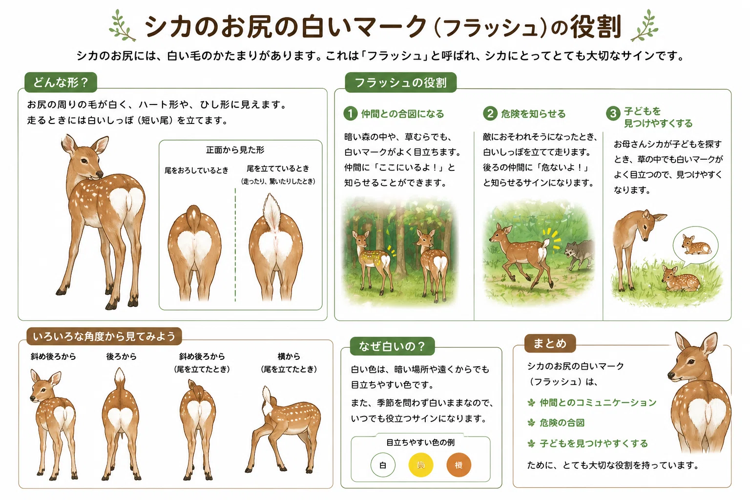 シカ』 意外と知らないその生態のヒミツ｜EGGSEED