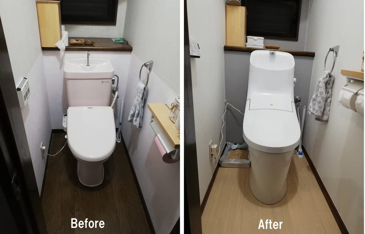 Renovation Edition | I tried replacing two toilets by myself｜トホホな老後