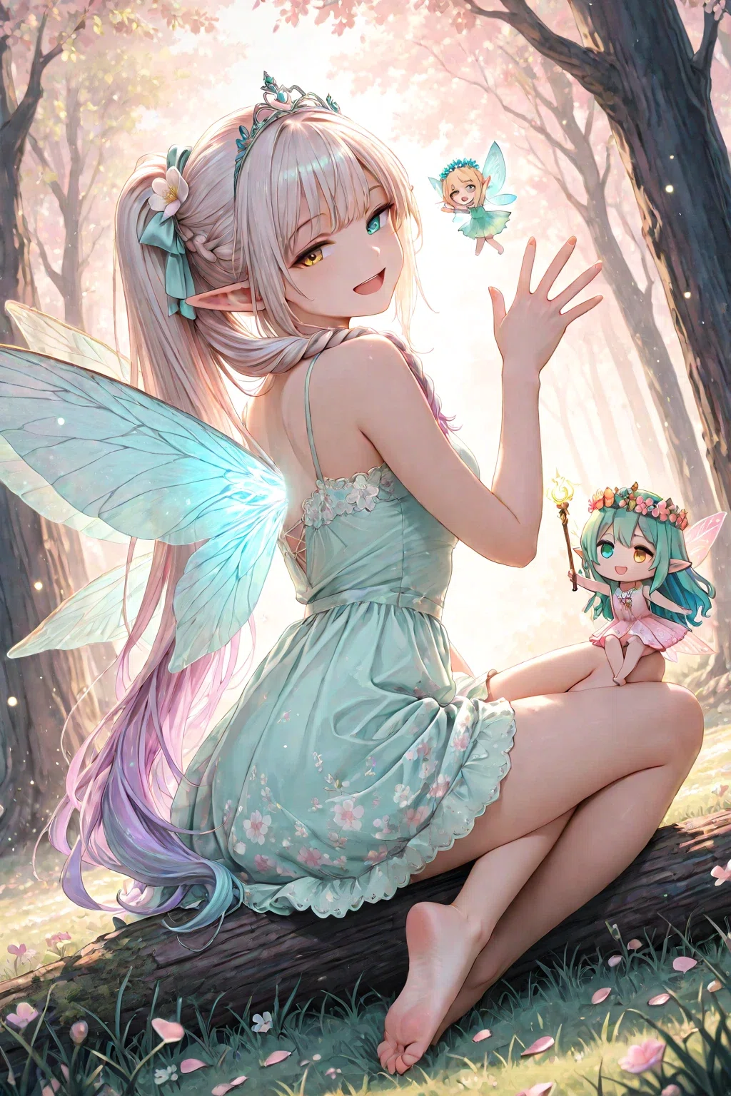 妖精の魔術師」━━無邪気さと危険さが、同じ顔をしている【SeaArt