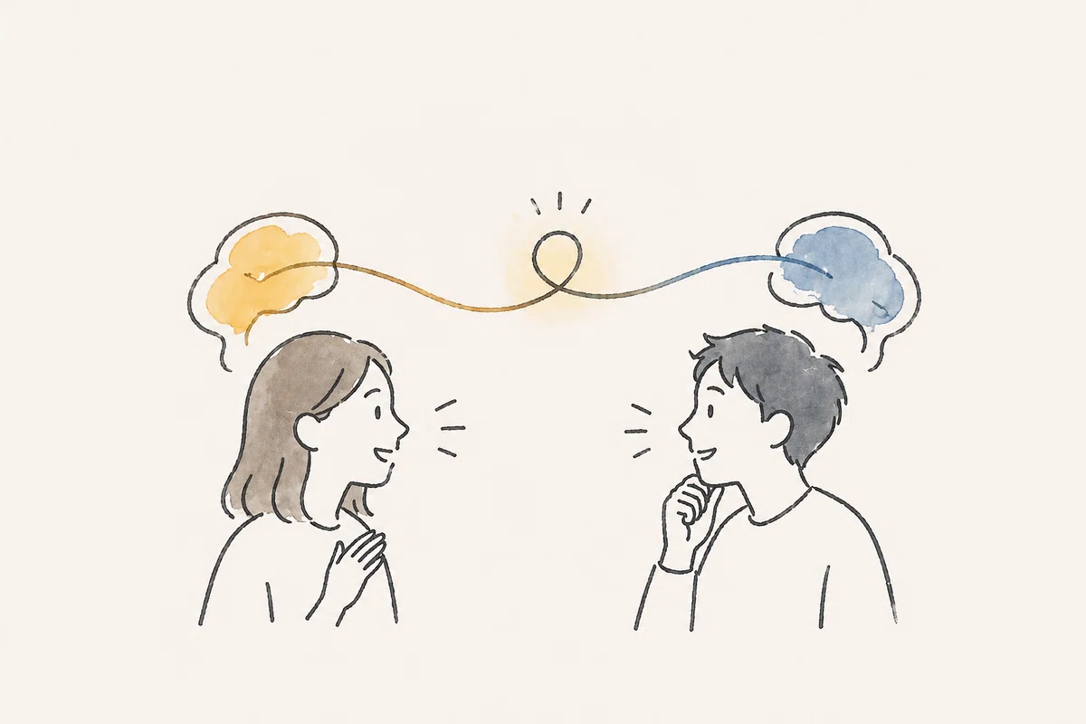 会話が続く人と途切れる人、たった1つの違い|元ホストの恋愛テクニック