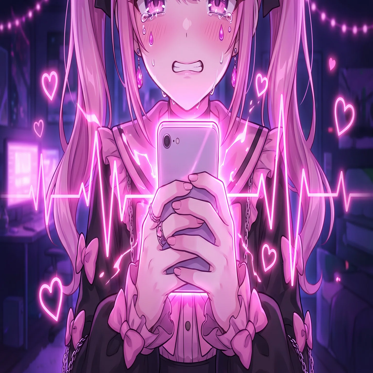 AI音楽】好きすぎて滅、でも既読は無。届かない想いを歌にしてみた｜Mii