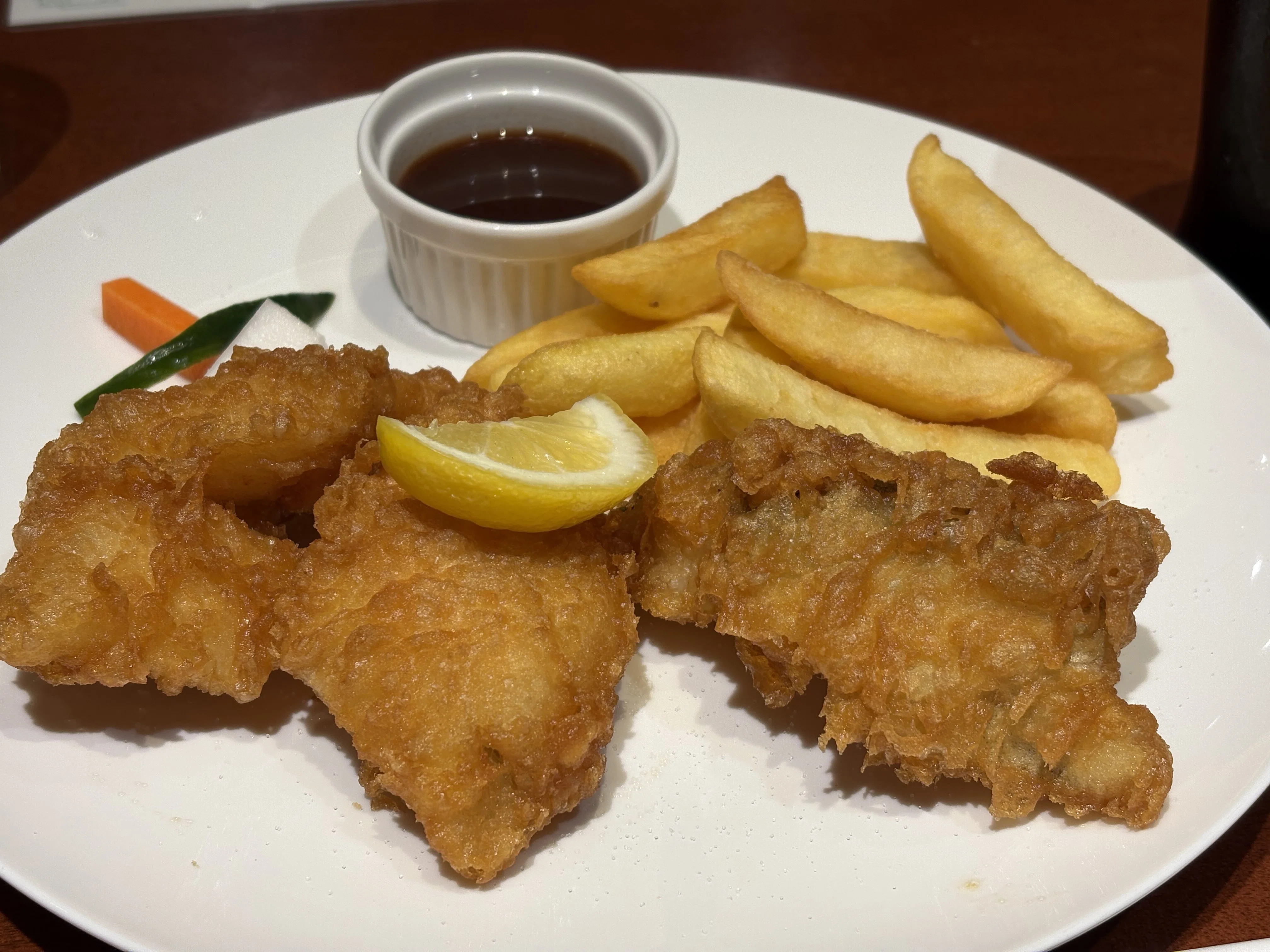 あゝ余命僅かの西武百貨店渋谷店フィッシュ＆チップスの「Malins