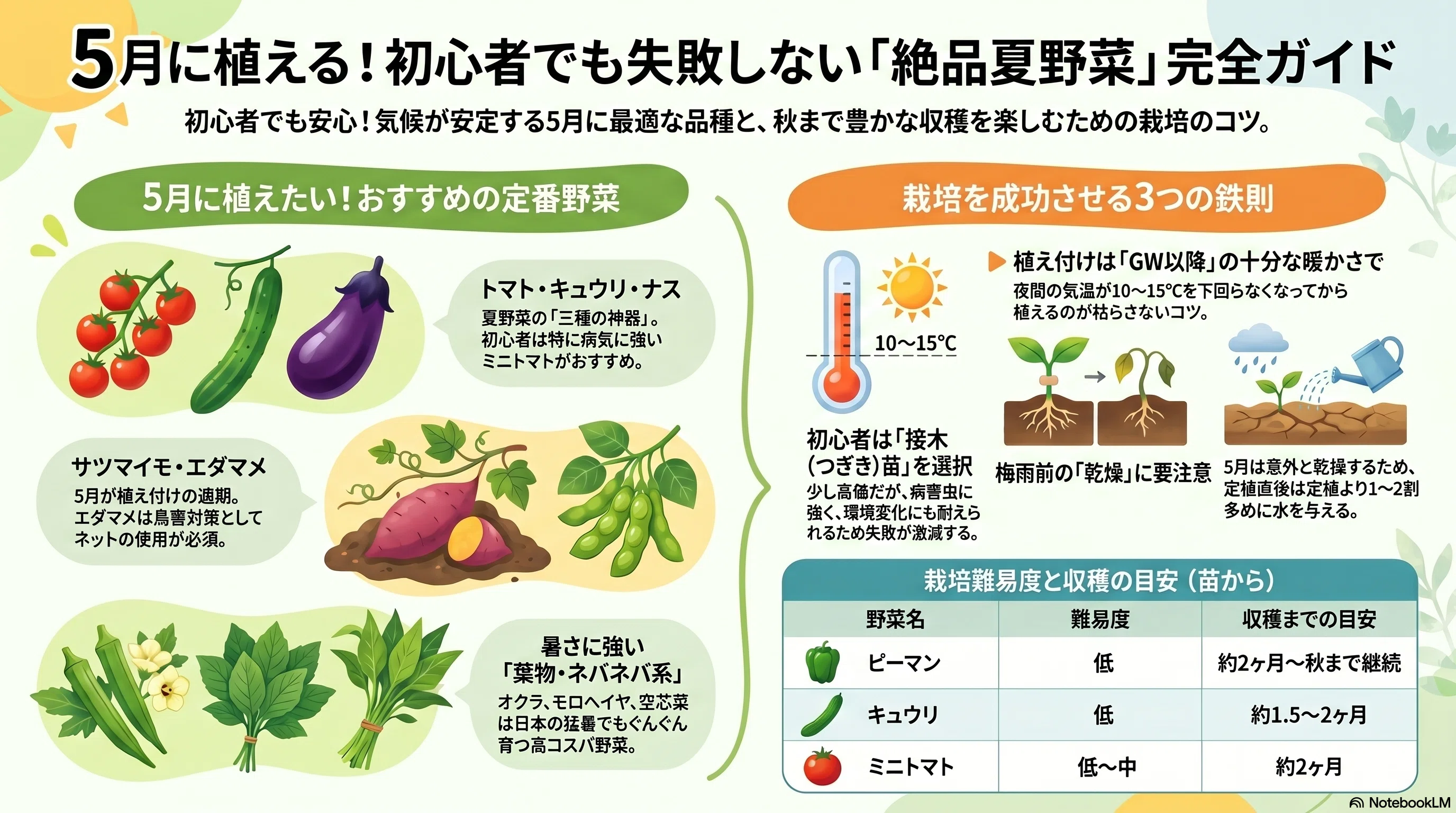 野菜を作ろう! 5月編｜sukebezizy